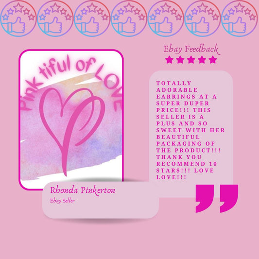 My Heart is Bursting With Happiness - Customer Feeback from Ebay