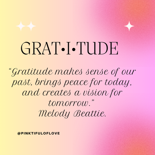 A quick Shout out about everything I'm grateful for this week