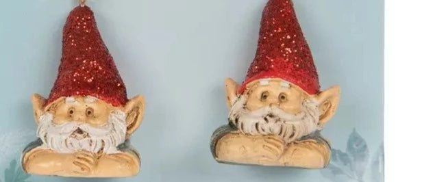 Glitter Gnome Charm Wire earringsPink tiful of LOVE