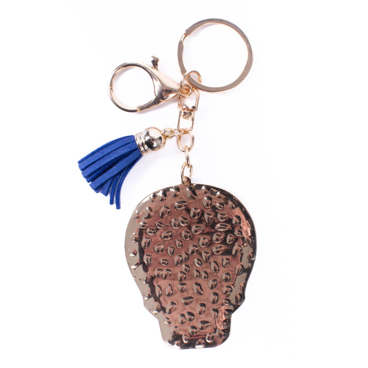 American Flag Skull Key Chain