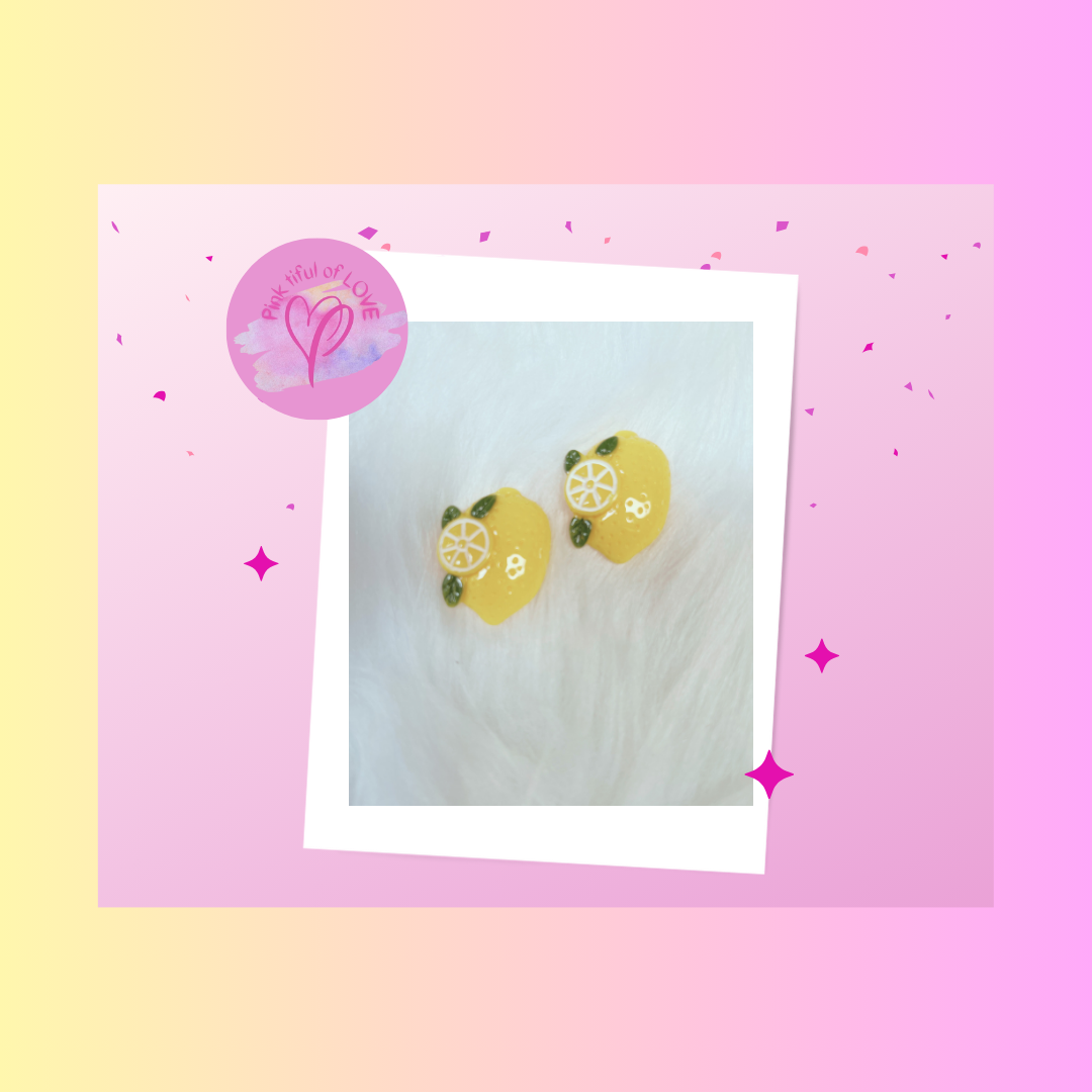 Lemon EarringsPink tiful of LOVE