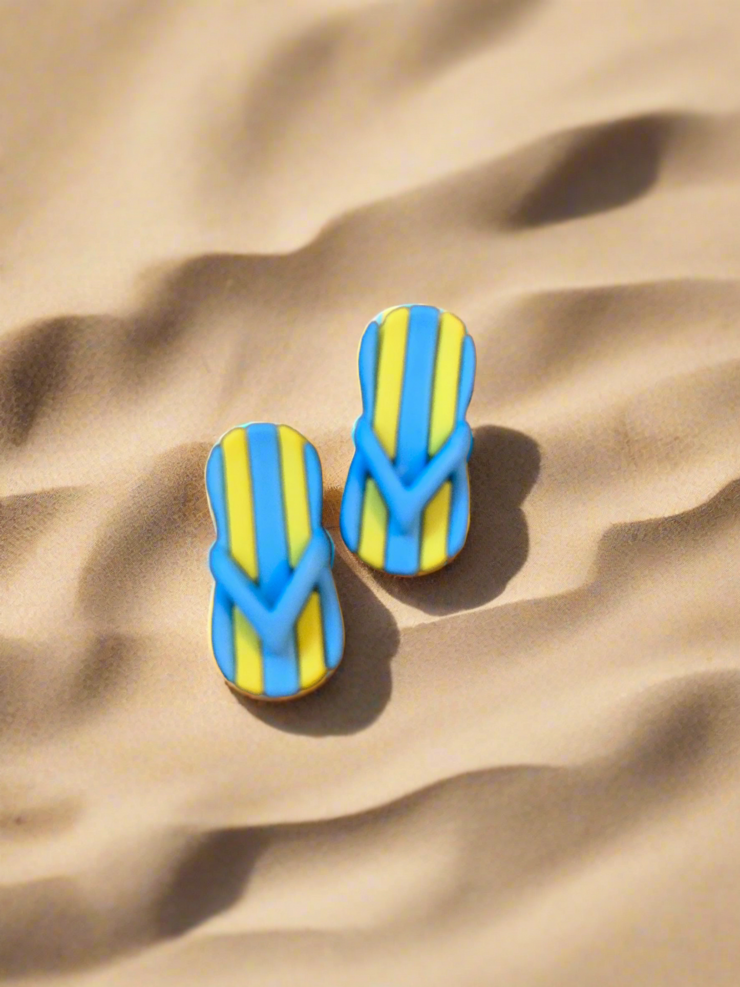 Cute FLIP FLOP Post EarringsPink tiful of LOVE