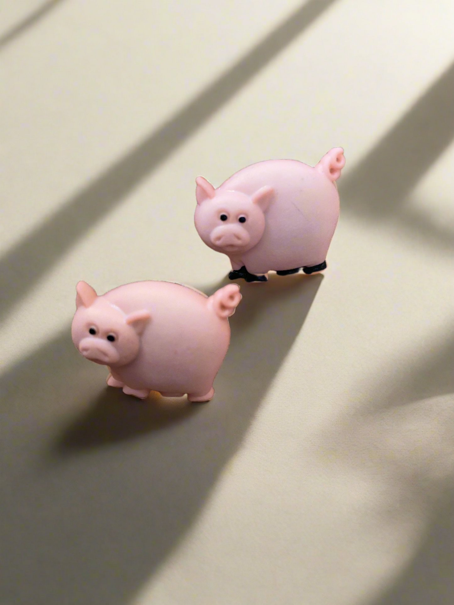 Funny Farm Animal Post EarringsPink tiful of LOVE