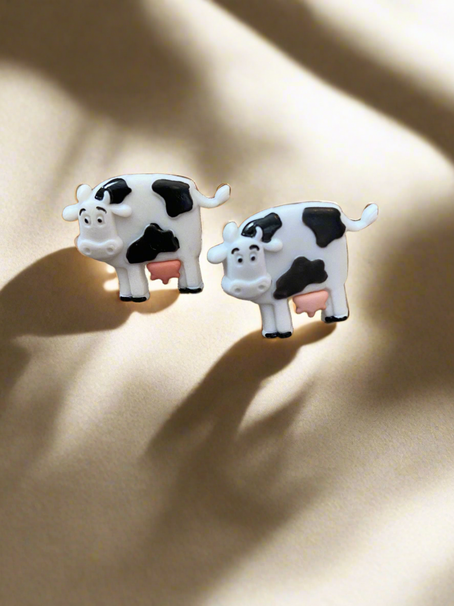 Funny Farm Animal Post EarringsPink tiful of LOVE