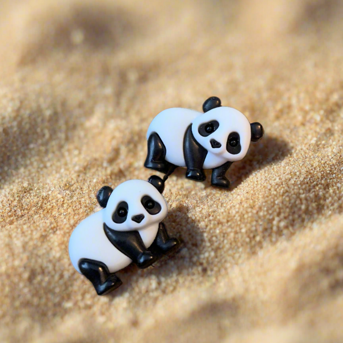 PANDA BEAR Post EarringsPink tiful of LOVE