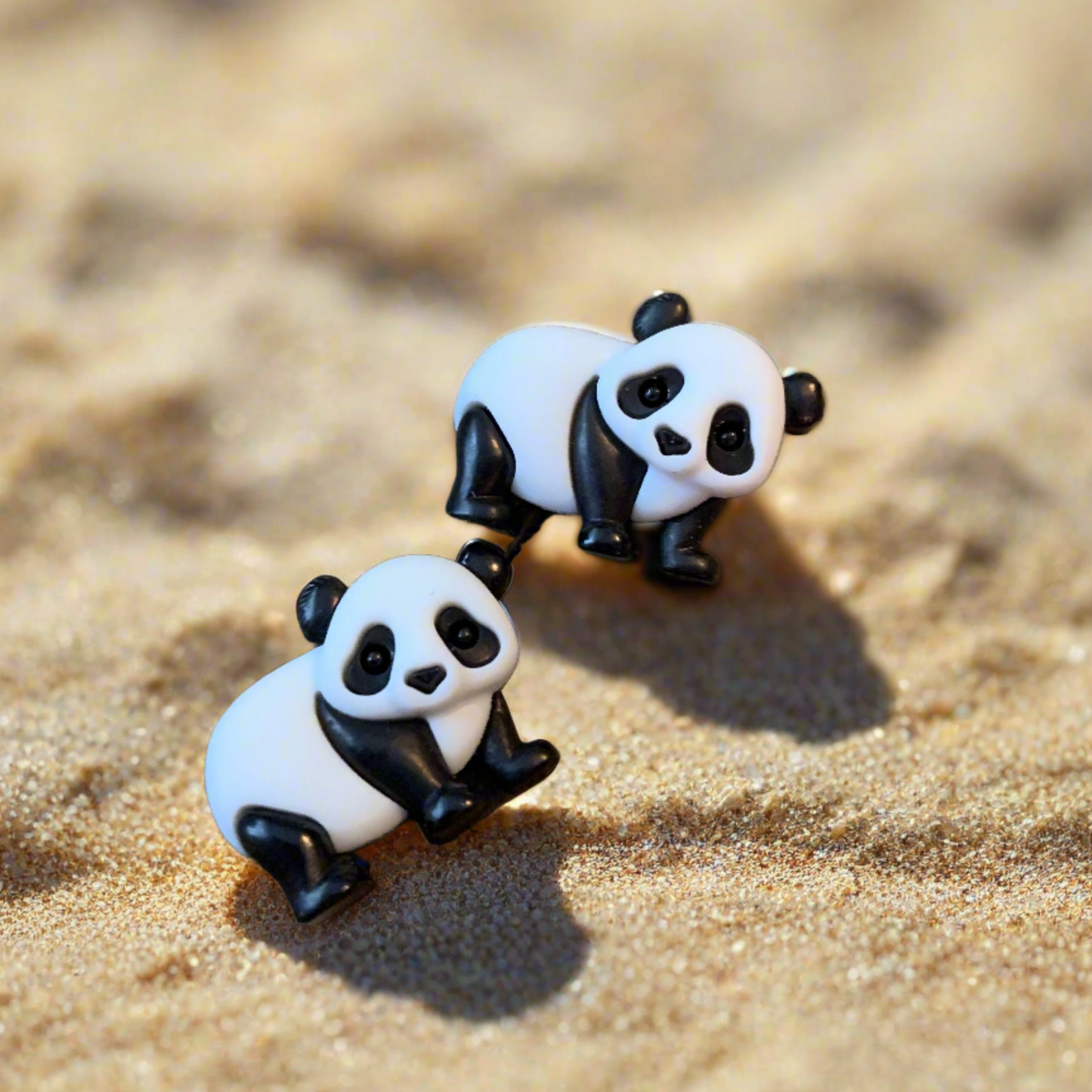 PANDA BEAR Post EarringsPink tiful of LOVE