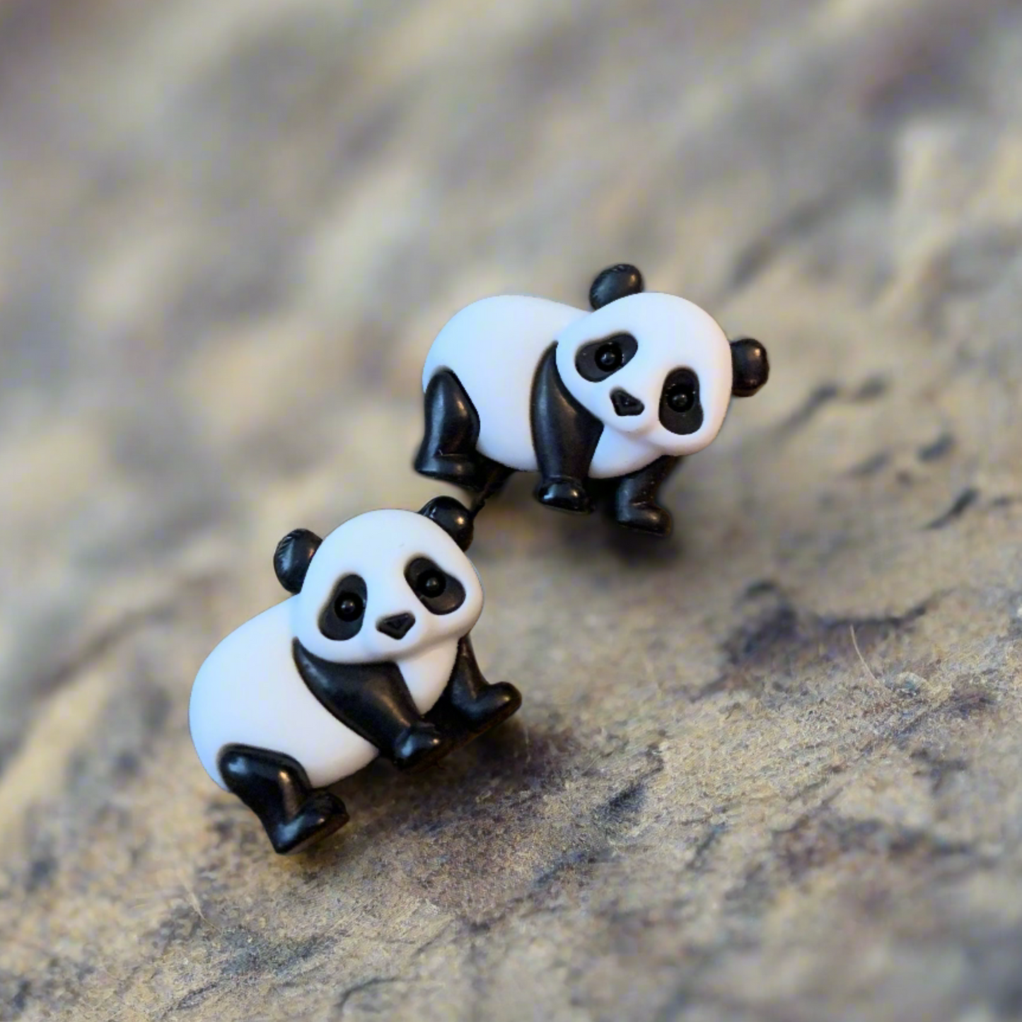 PANDA BEAR Post EarringsPink tiful of LOVE