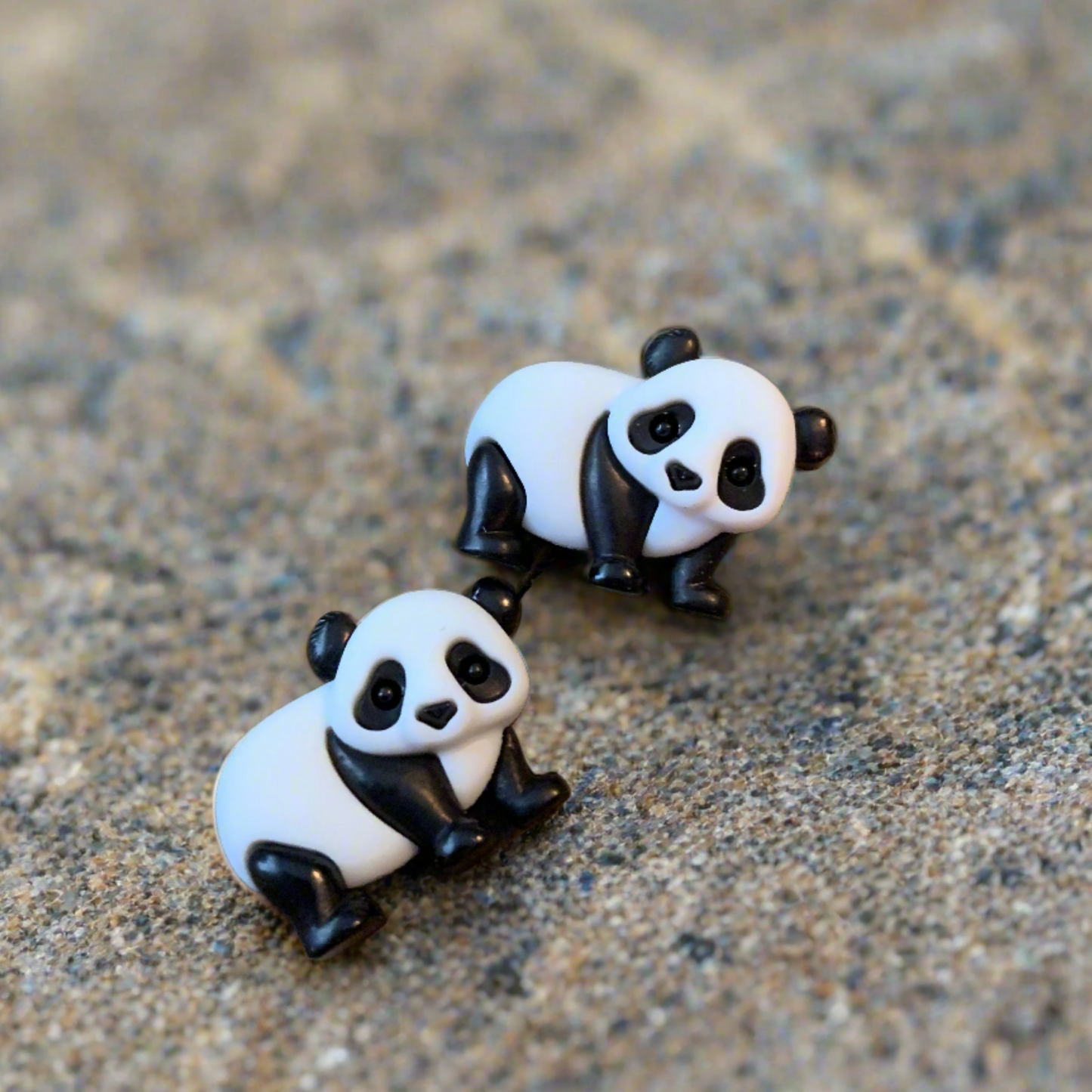PANDA BEAR Post EarringsPink tiful of LOVE