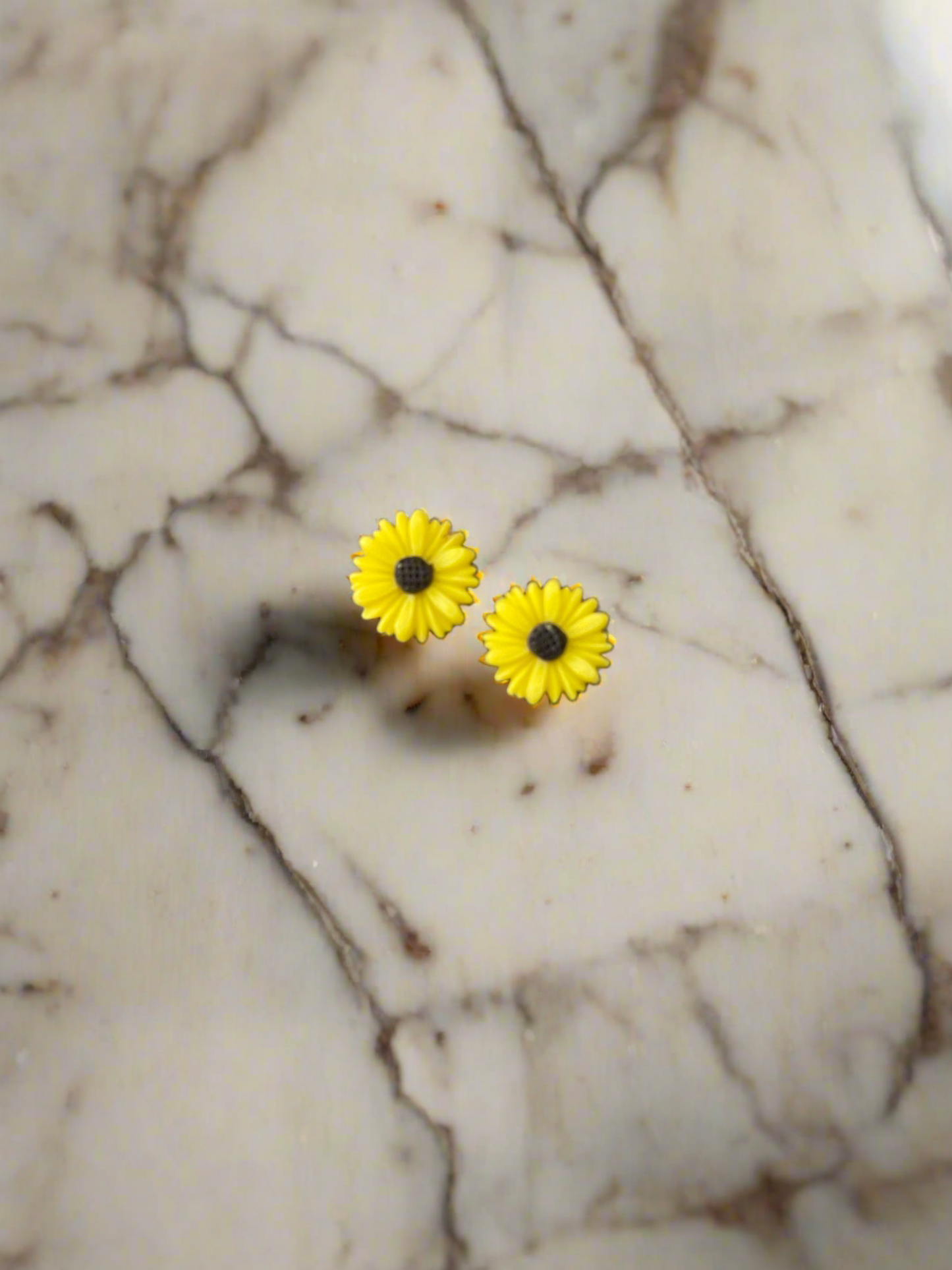 Tiny SUNFLOWER Stud EarringsPink tiful of LOVE