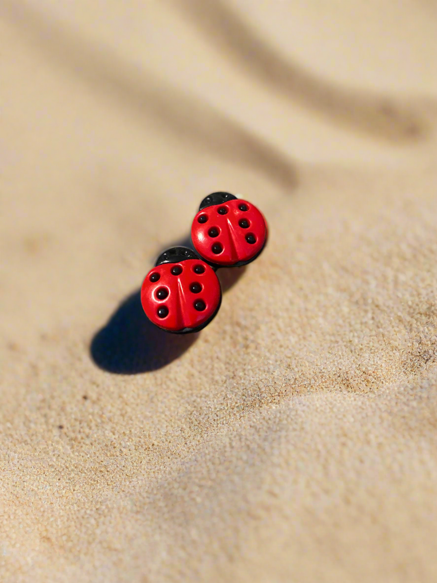 LADYBUG Earrings spread colors of warmth and happiness everywhere they goPink tiful of LOVE