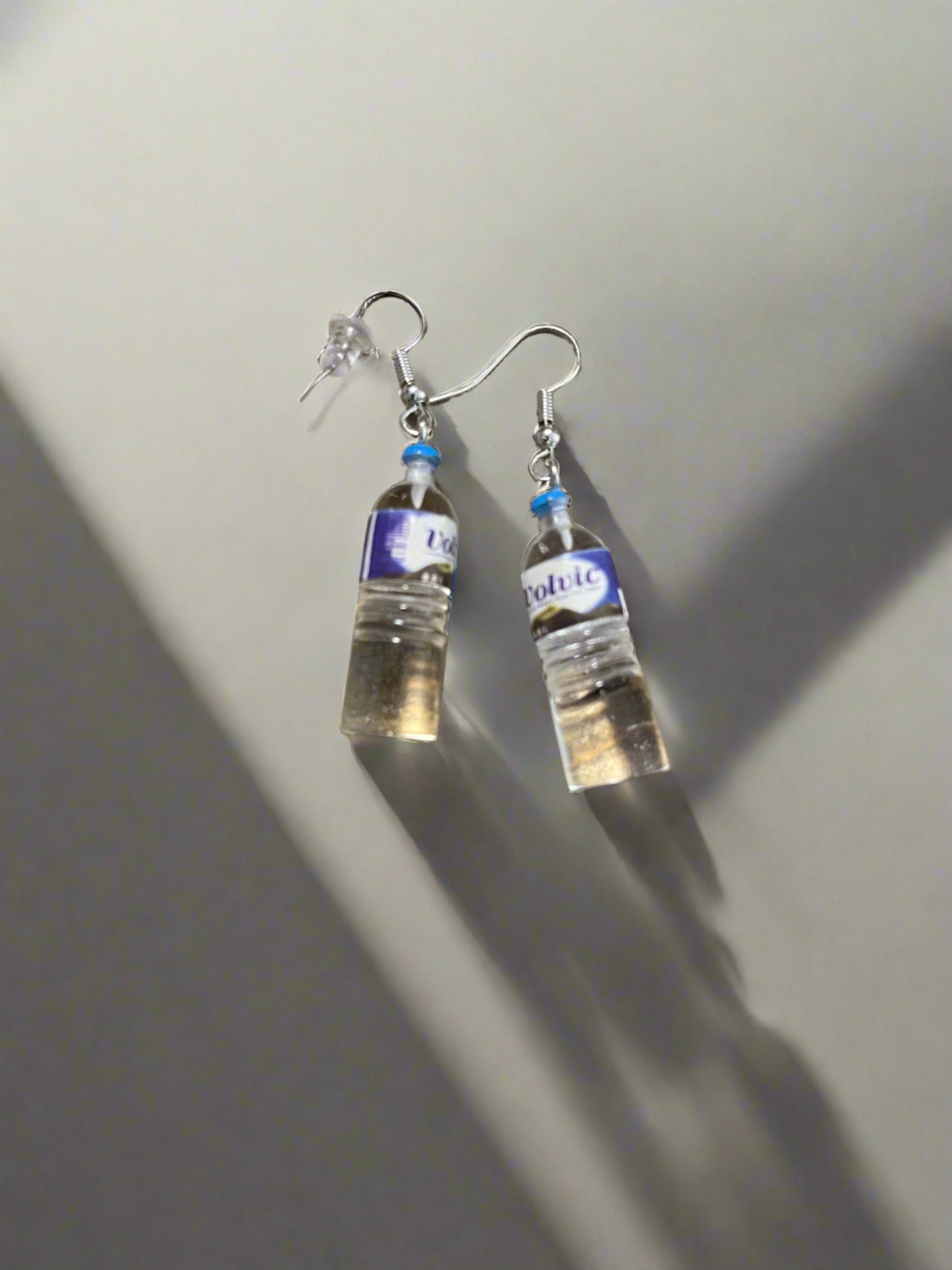 Bottle of Water Wire EarringsPink tiful of LOVE