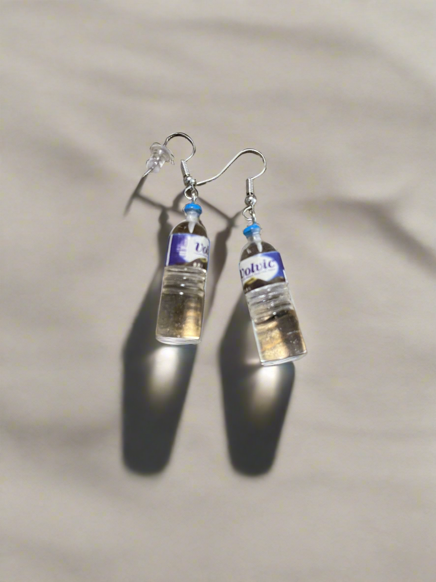 Bottle of Water Wire EarringsPink tiful of LOVE