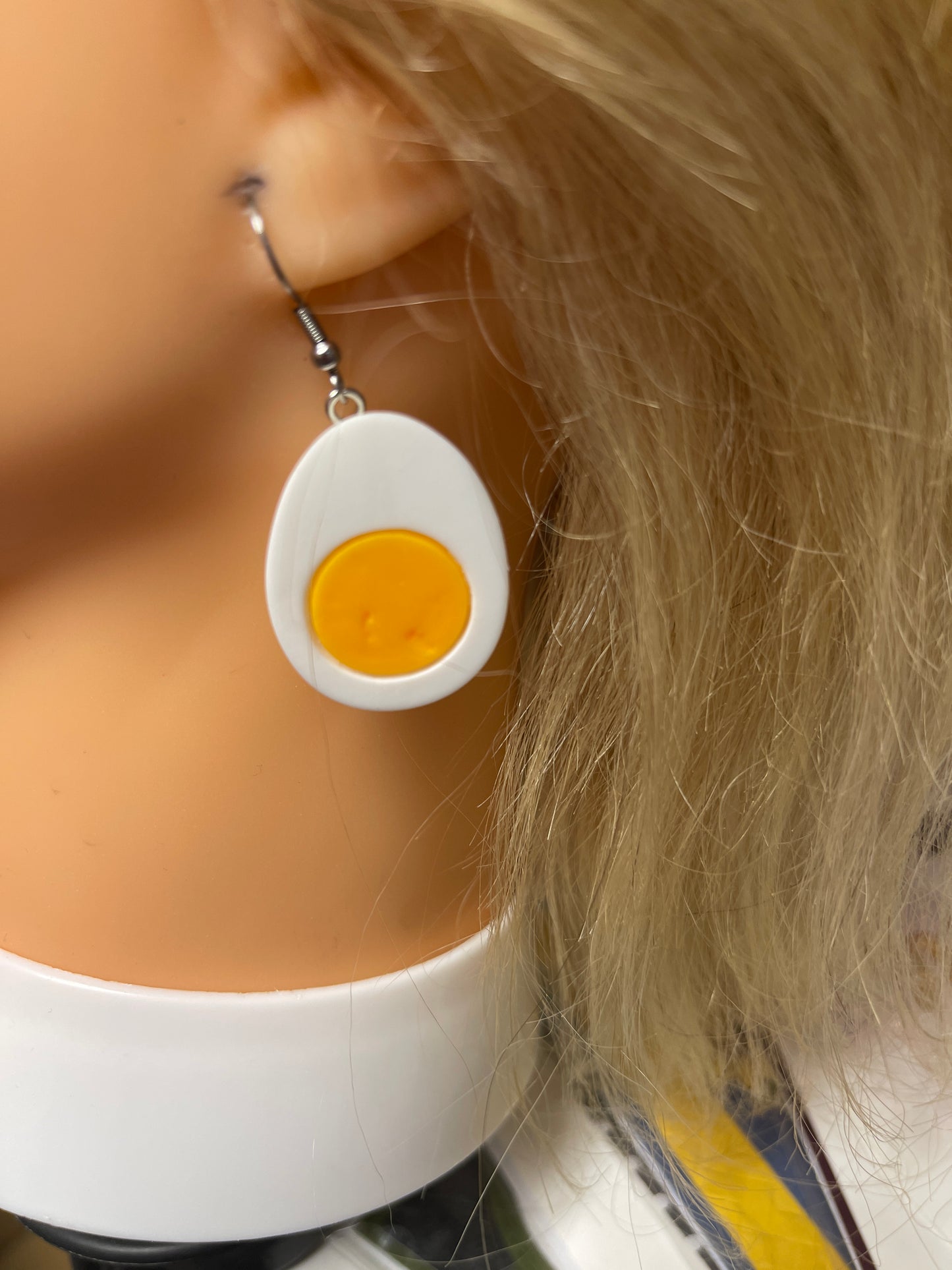 Deviled Egg Wire EarringsPink tiful of LOVE