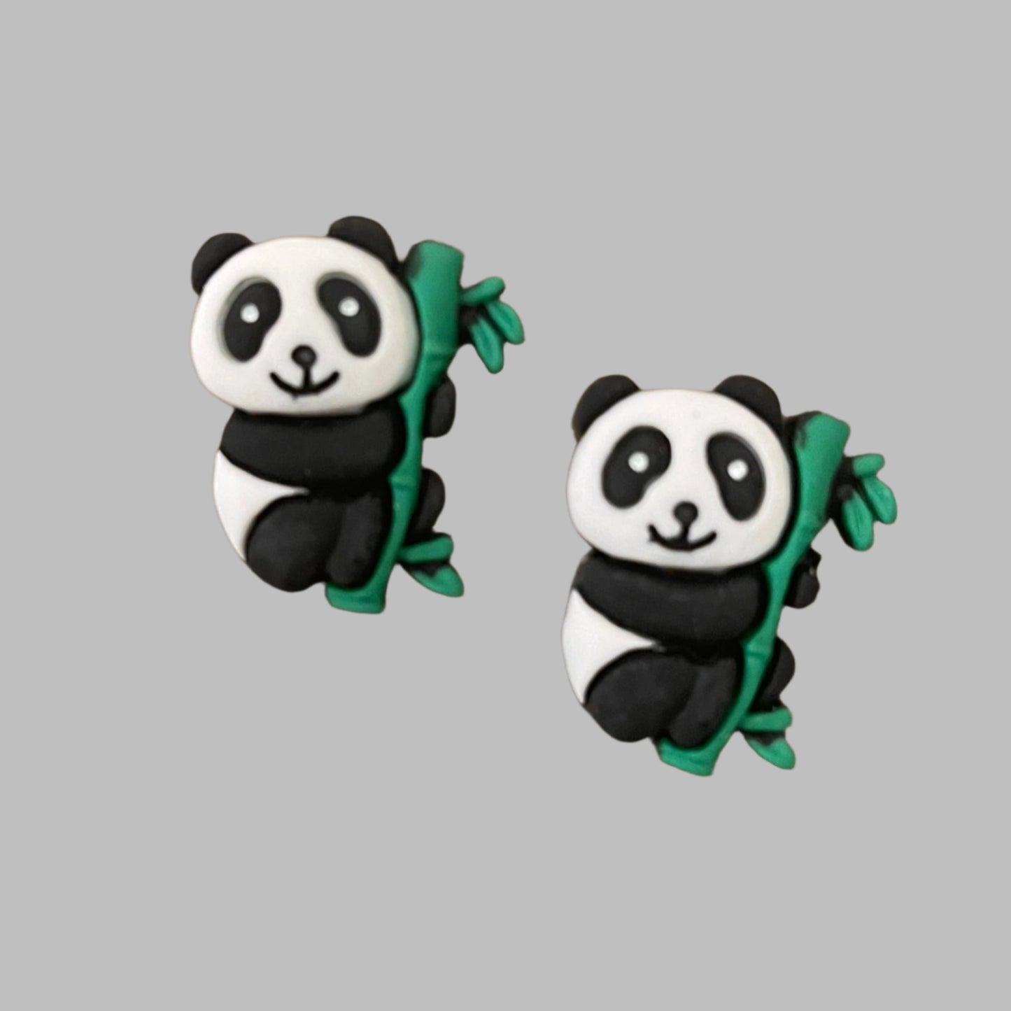 BAMBOO PANDA Bear Stud EarringsPink tiful of LOVE