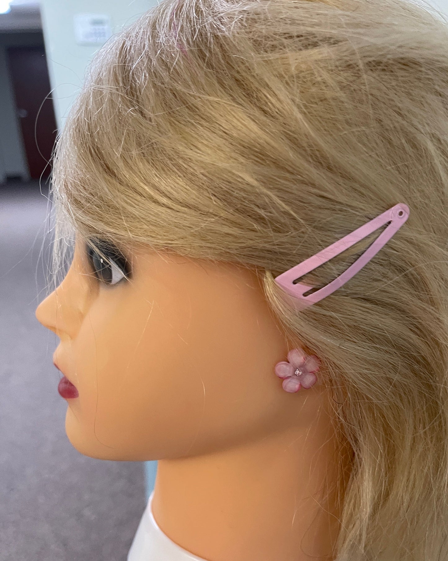 Flower Power; Sparkle Flower Stud EarringsPink tiful of LOVE