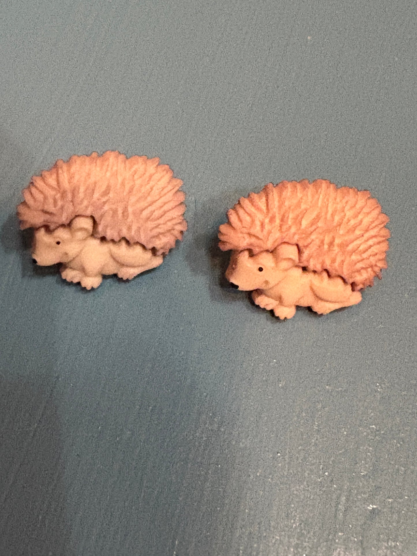 hedgehog Stud Earrings-Cute Woodland Jewelry