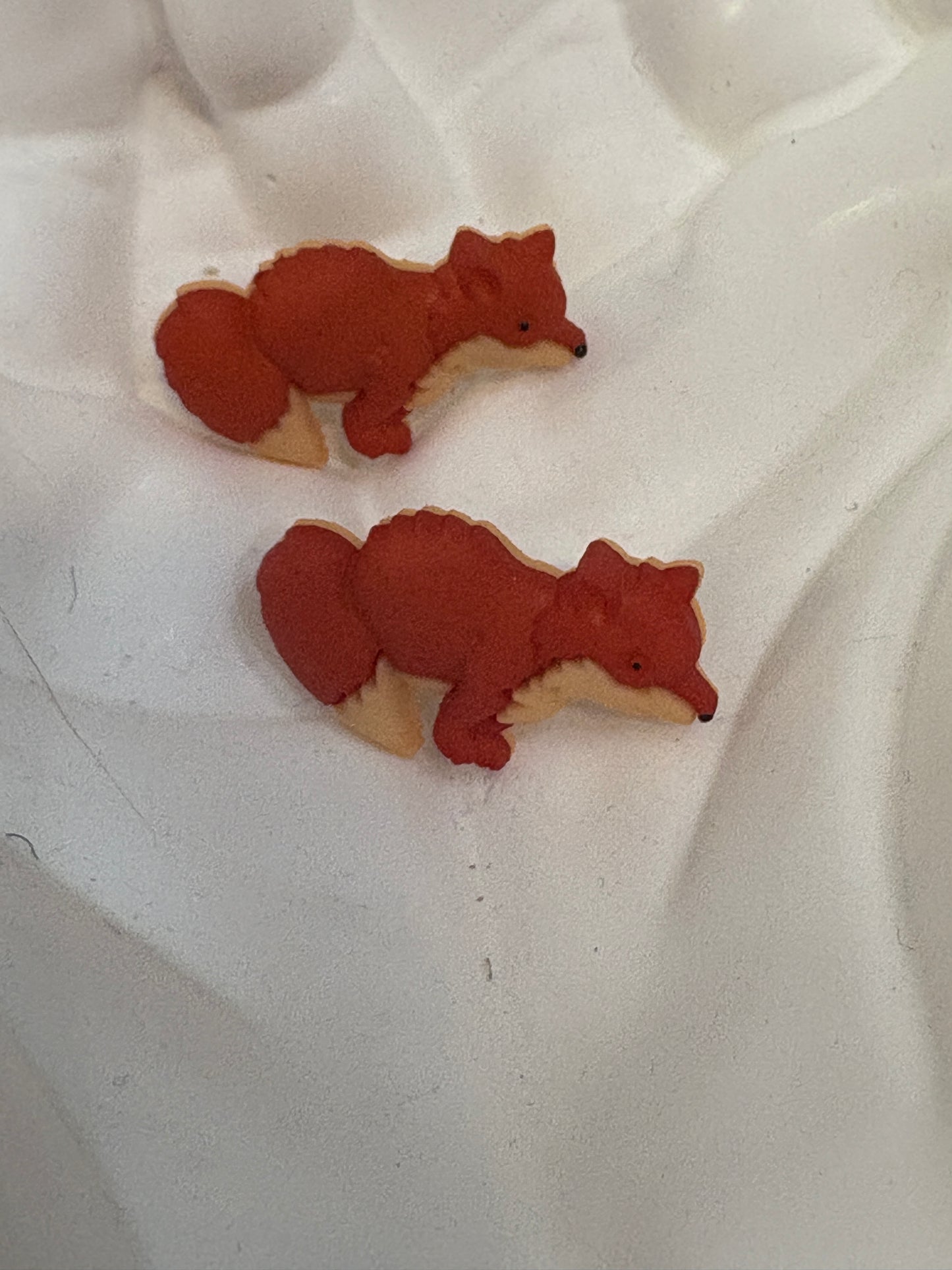 Forest Babies Fox Stud Earrings-Sweet Woodland Fox Jewelry