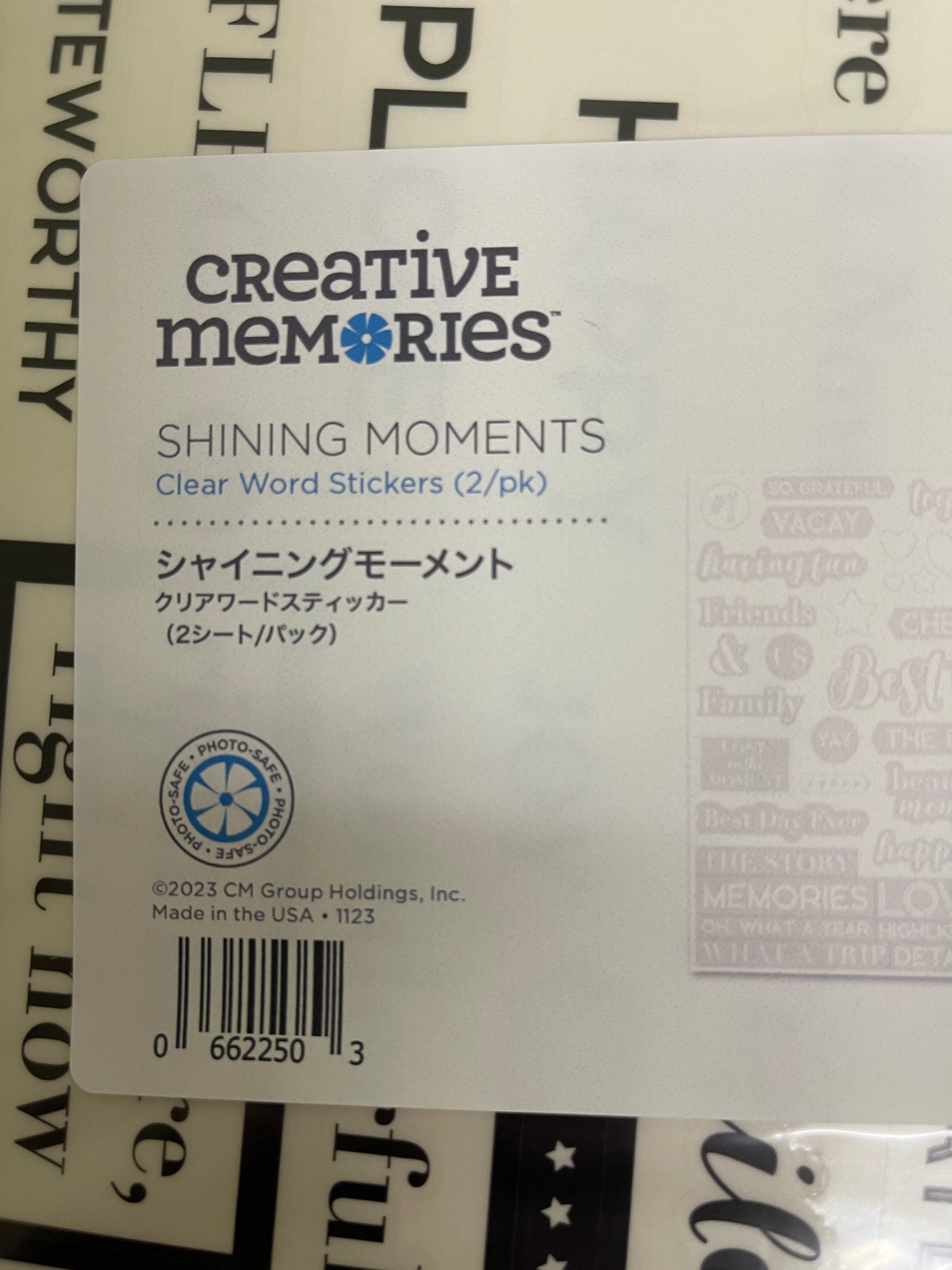 Creative Memories Shining Moments BundlePink tiful of LOVE