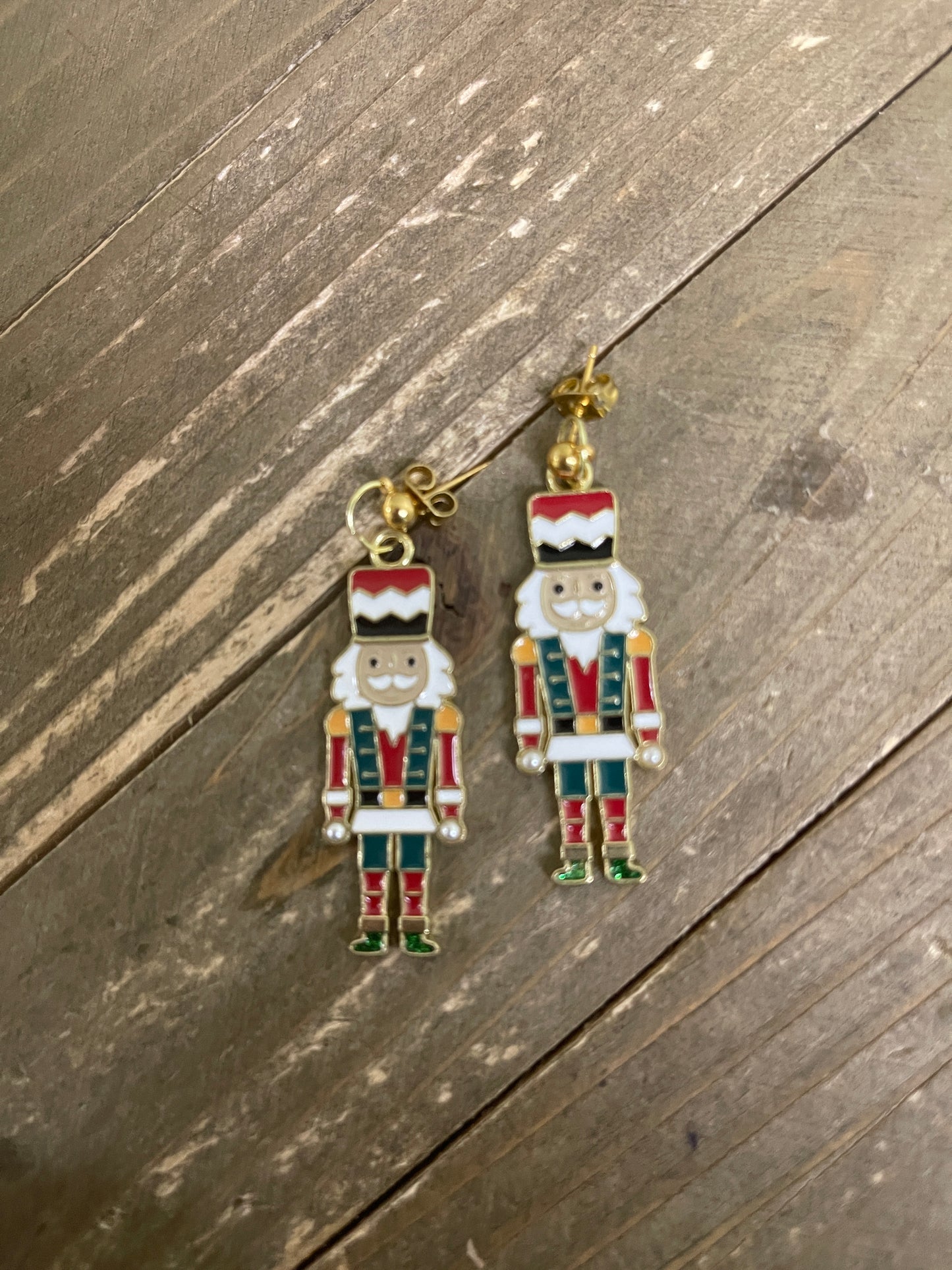 Christmas Nutcracker Ball Post EarringsPink tiful of LOVE