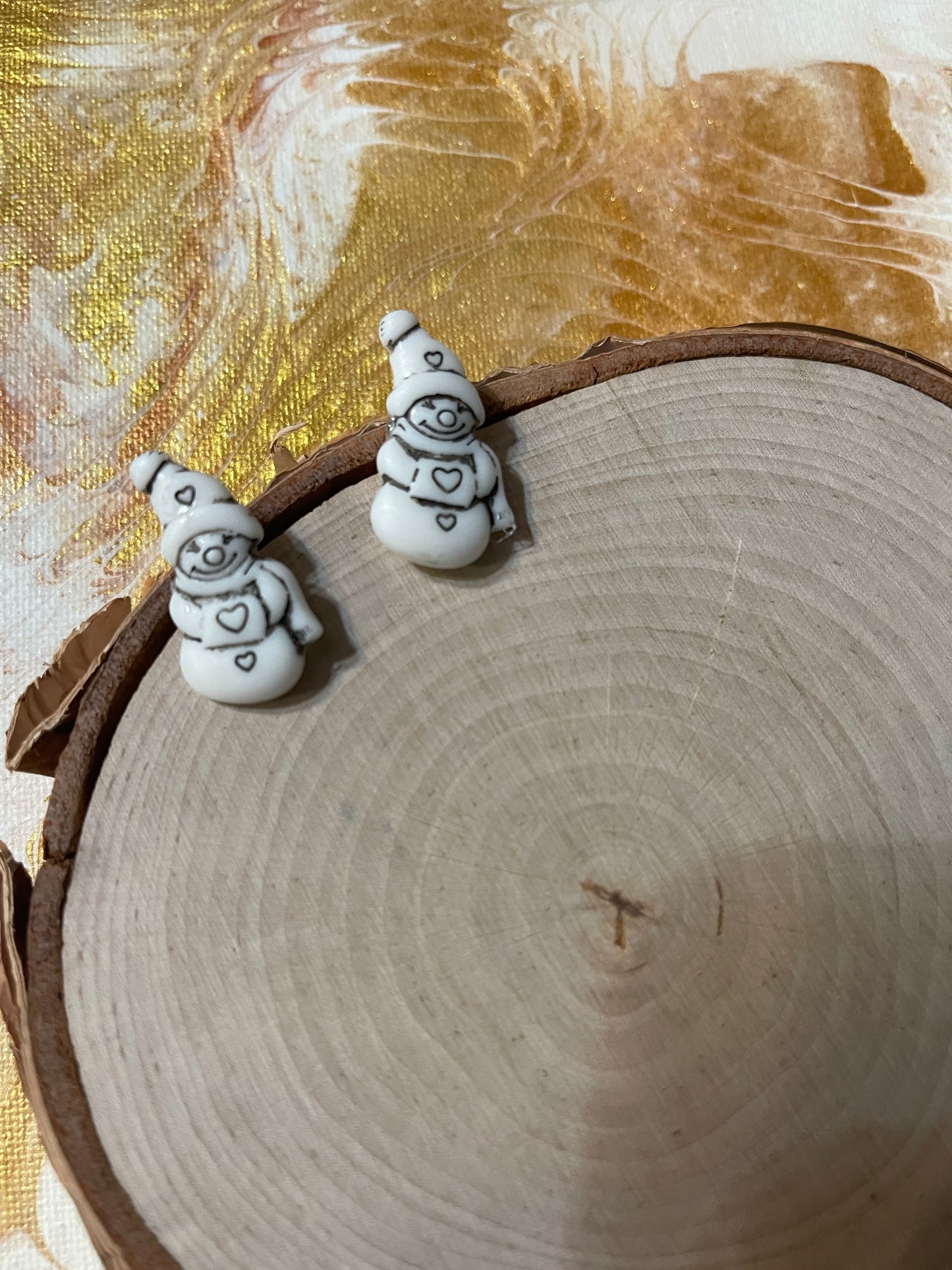 Snowman Collection Earrings (3 to choose from)Pink tiful of LOVE