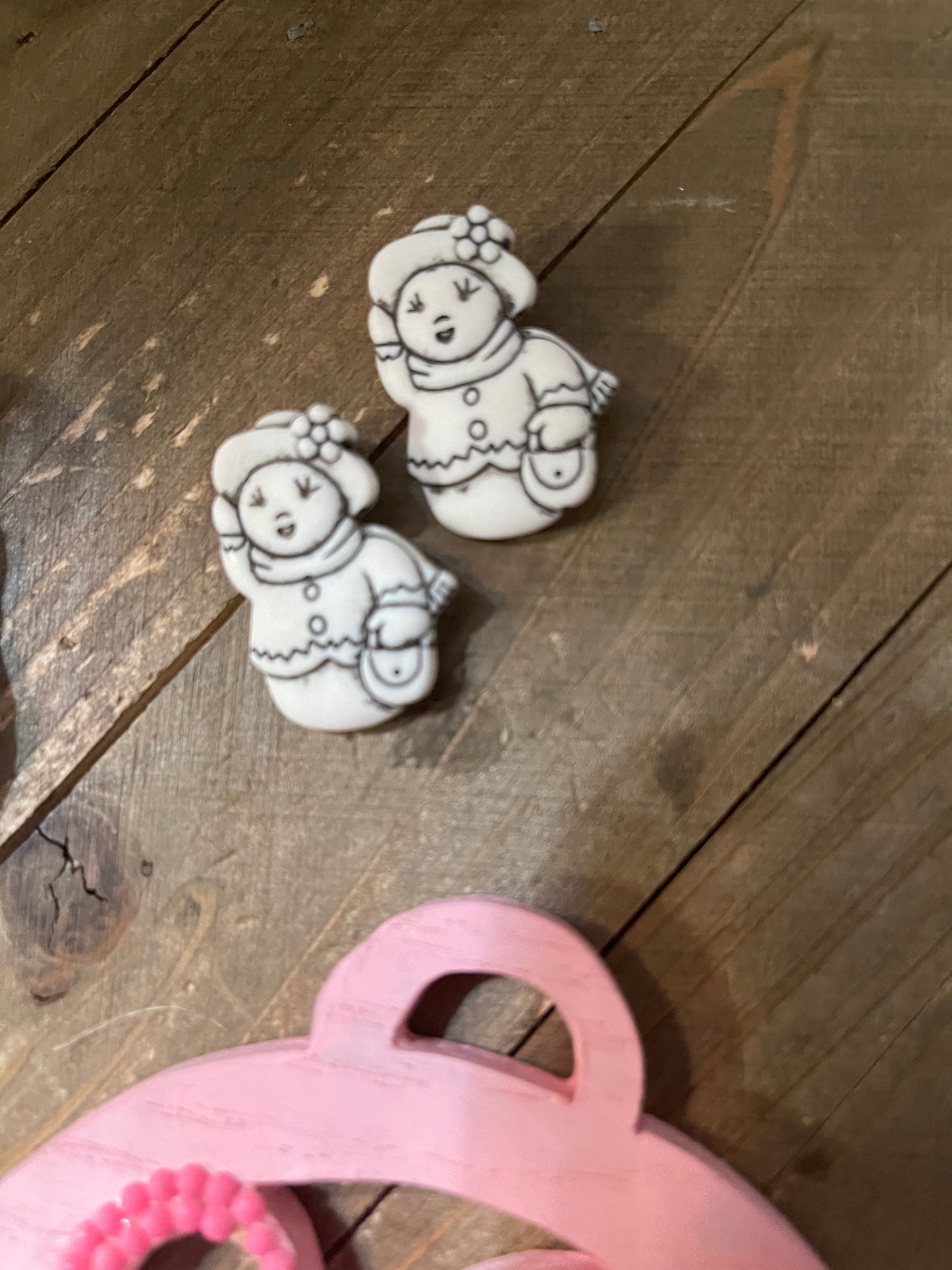 Snowman Collection Earrings (3 to choose from)Pink tiful of LOVE