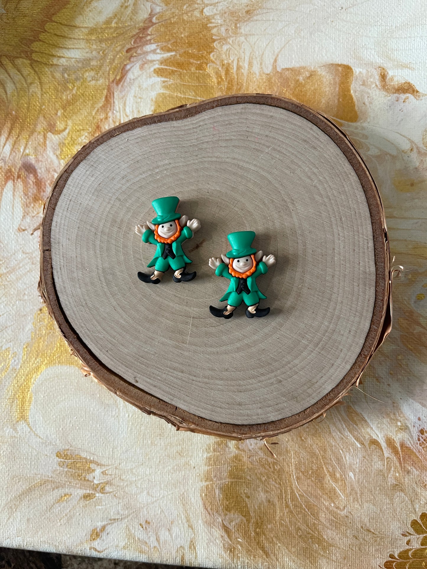 Leprechaun Stud EarringsPink tiful of LOVE