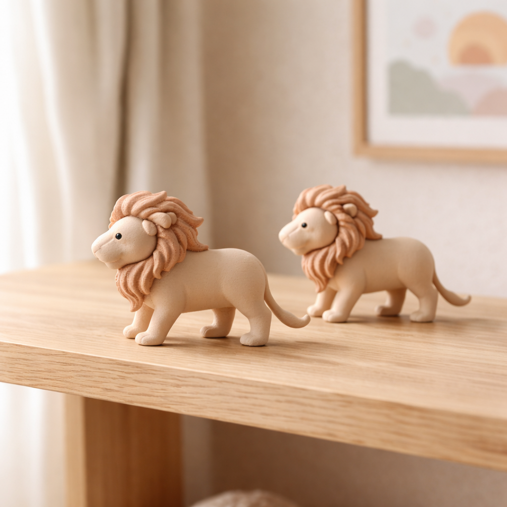 Zoo Cuties Stud Earrings – Zebra, Elephant, Hippo, or Lion