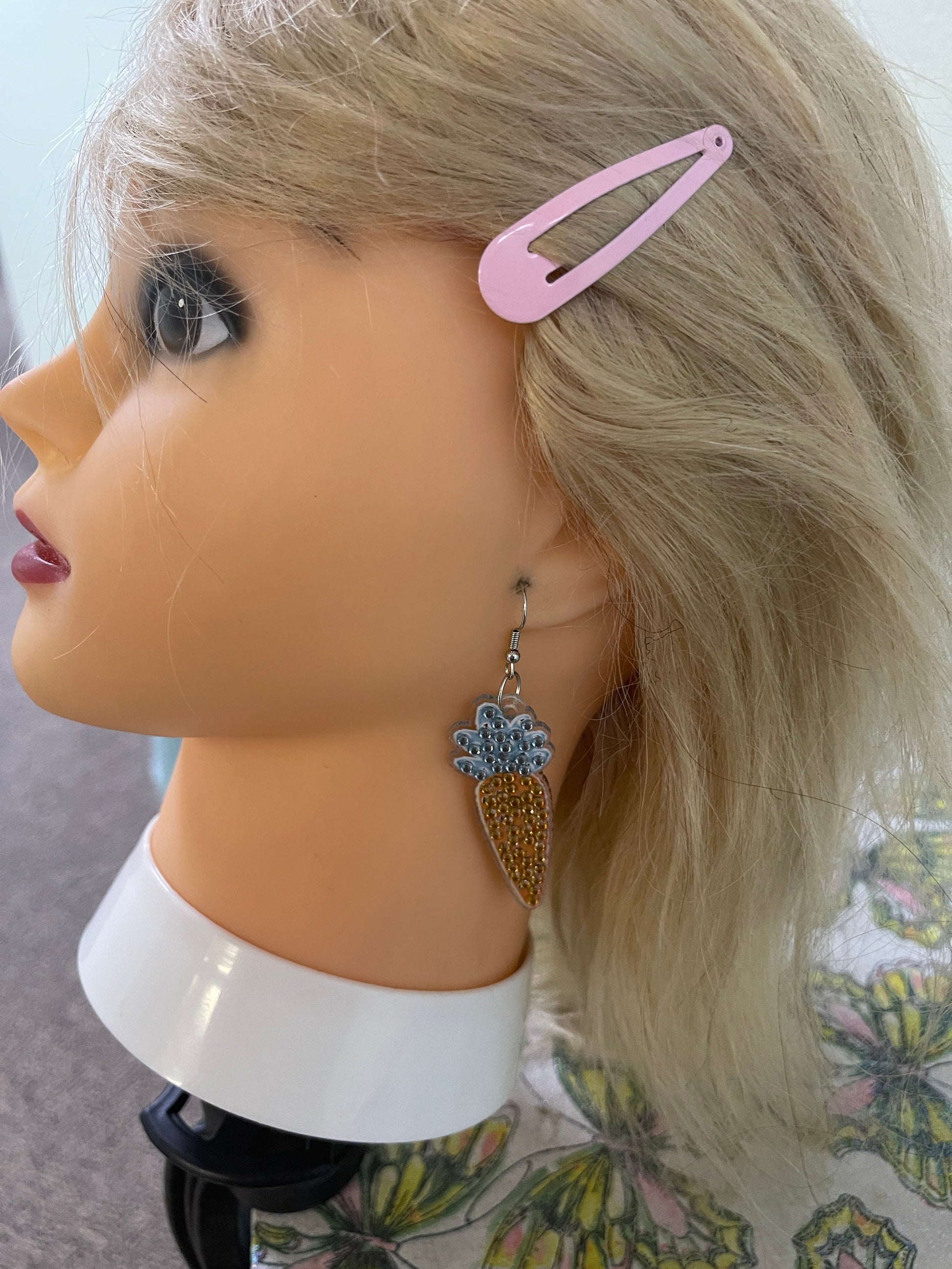 Easter Diamond Painting Wire EarringsPink tiful of LOVE