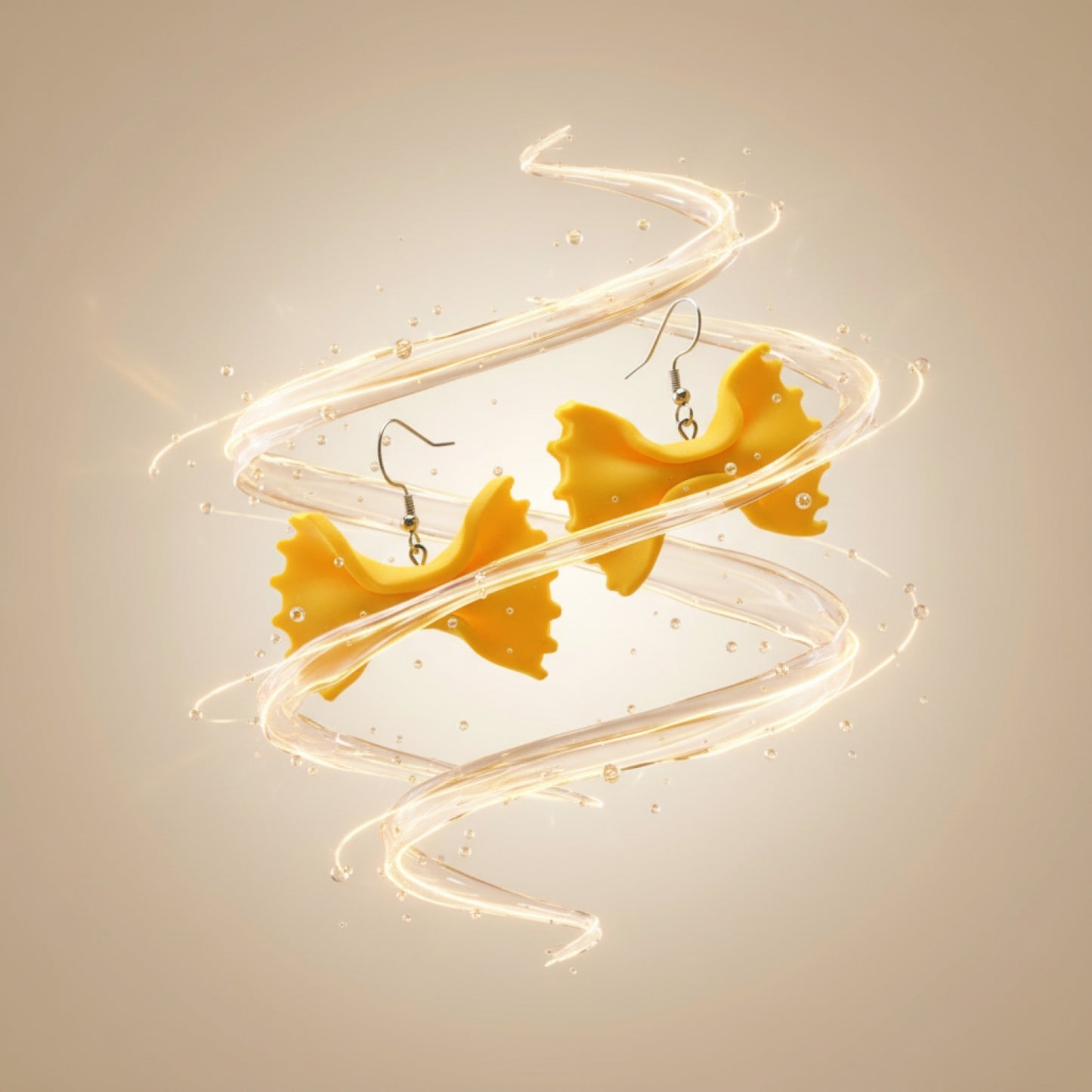 Farfalle Pasta Earrings