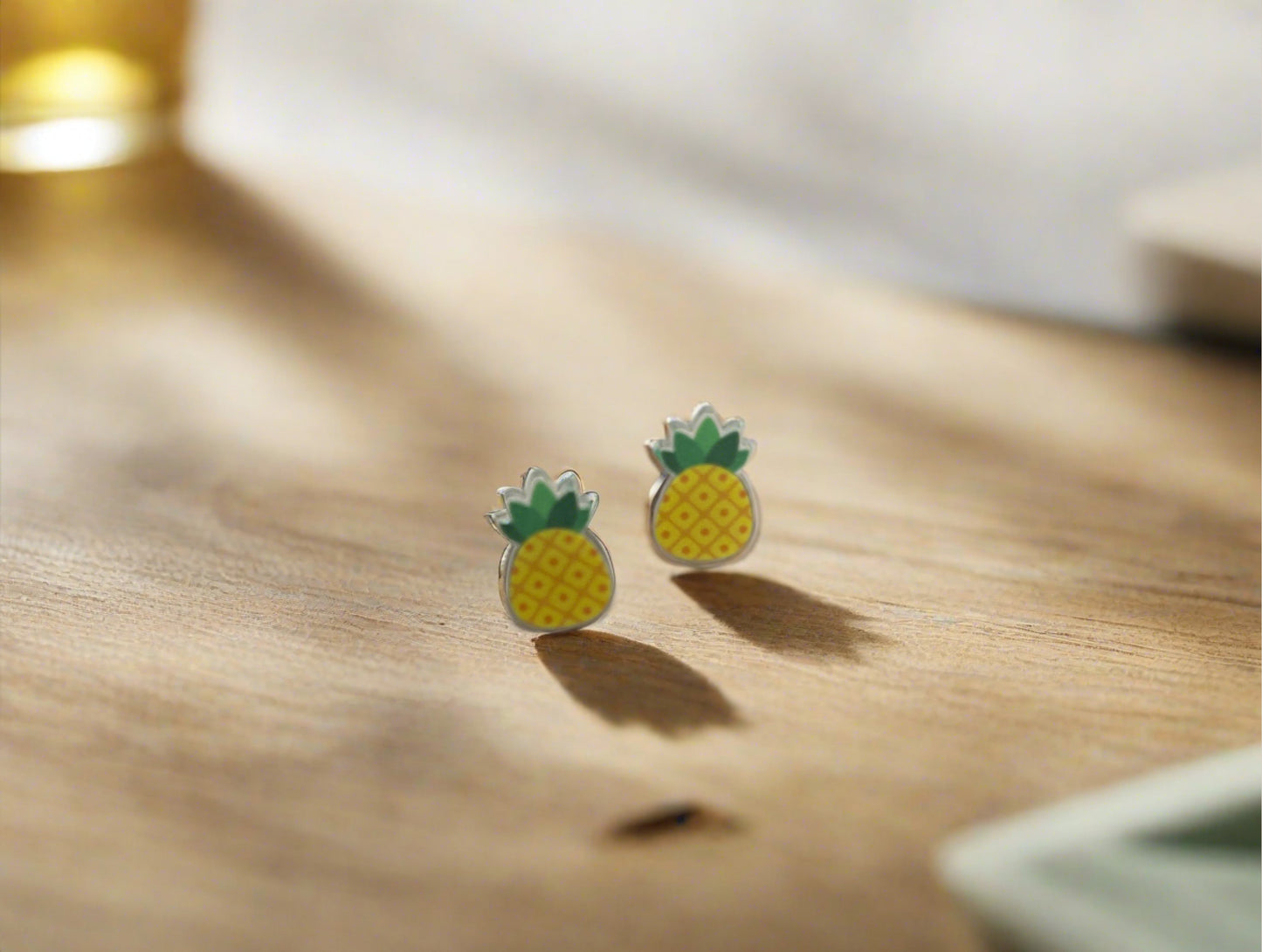 Pineapple Stud EarringsPink tiful of LOVE