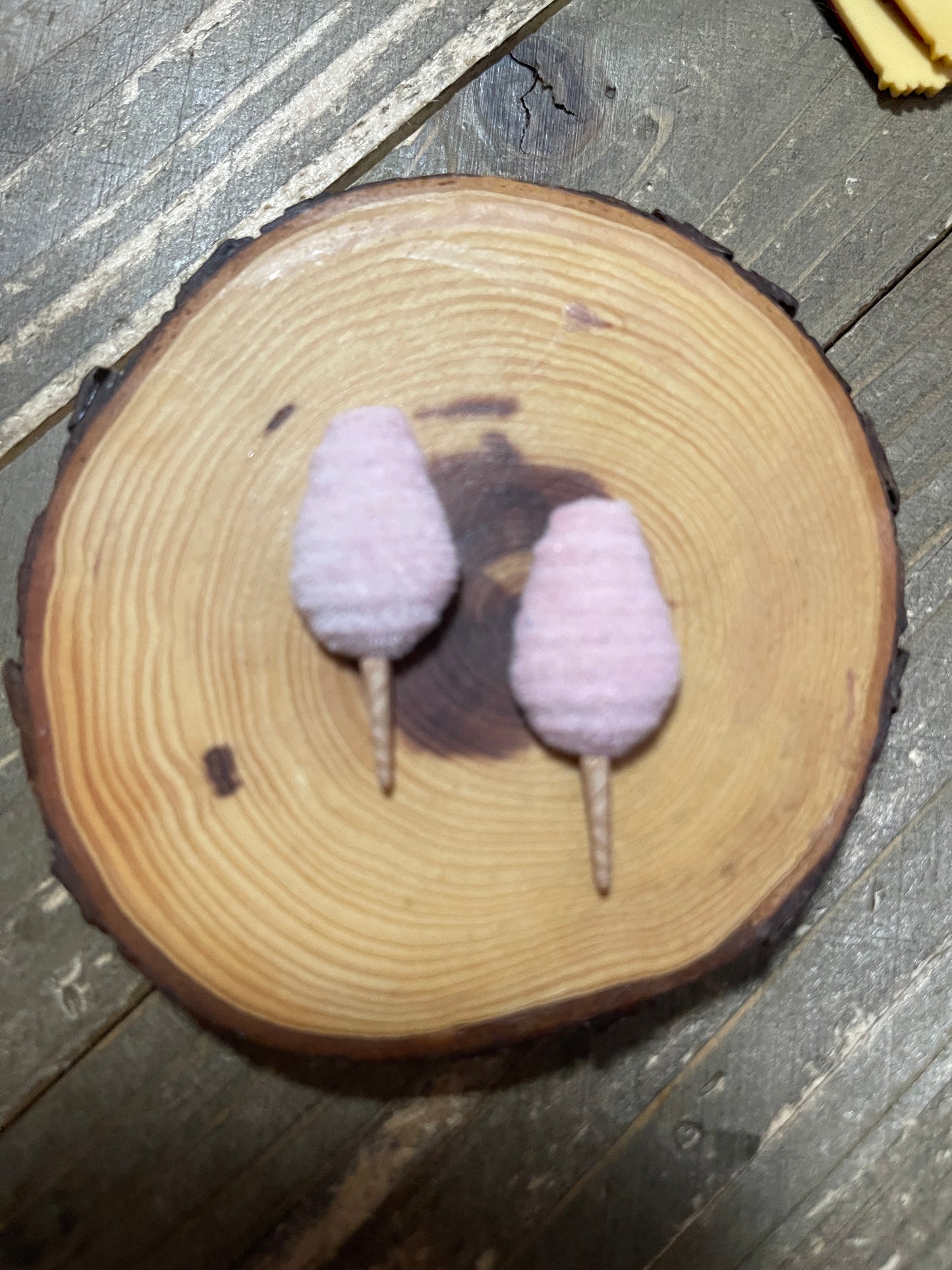 Snack Attack Collection stud Earrings (4 different snacks)Pink tiful of LOVE