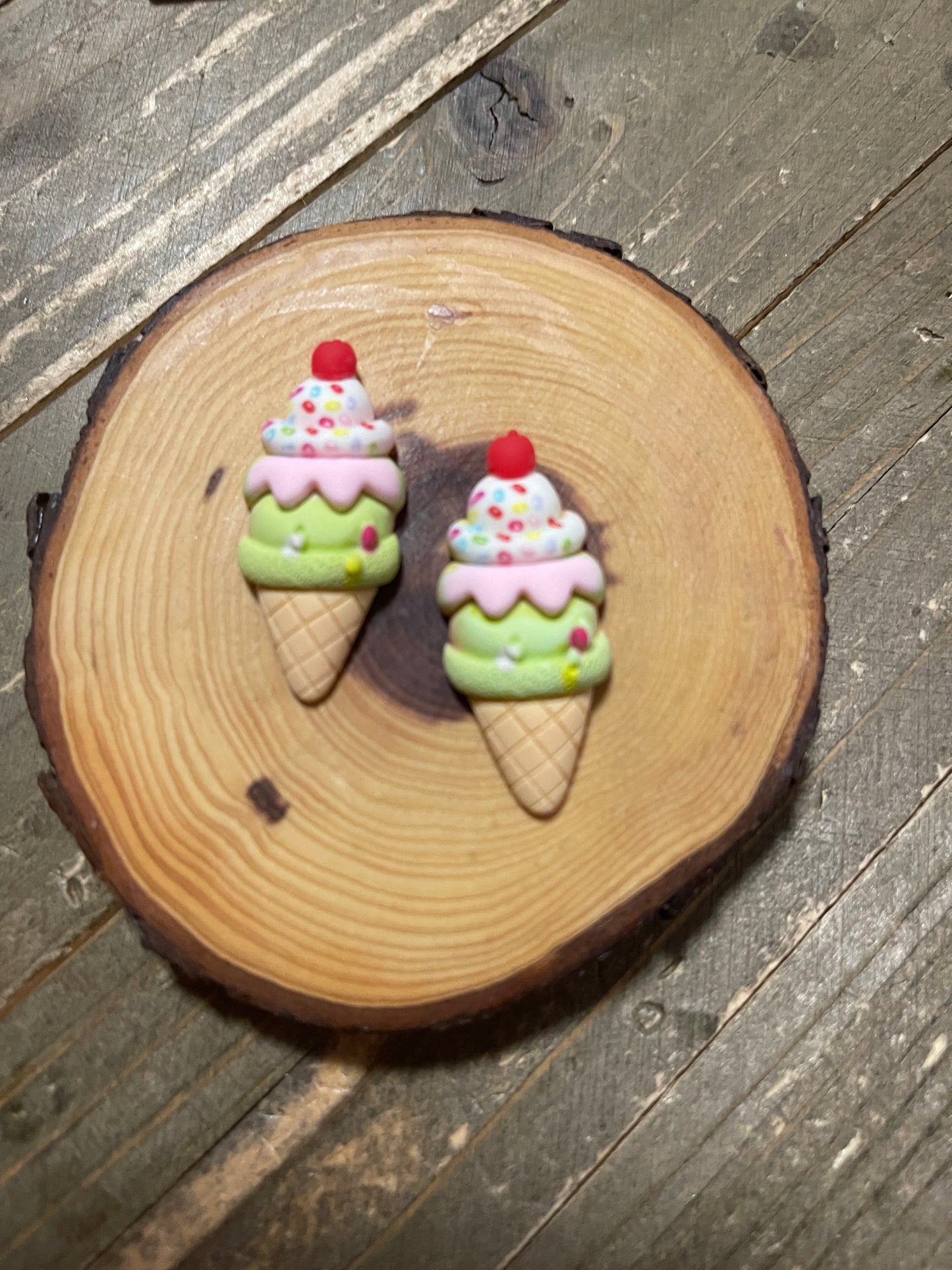 Snack Attack Collection stud Earrings (4 different snacks)Pink tiful of LOVE