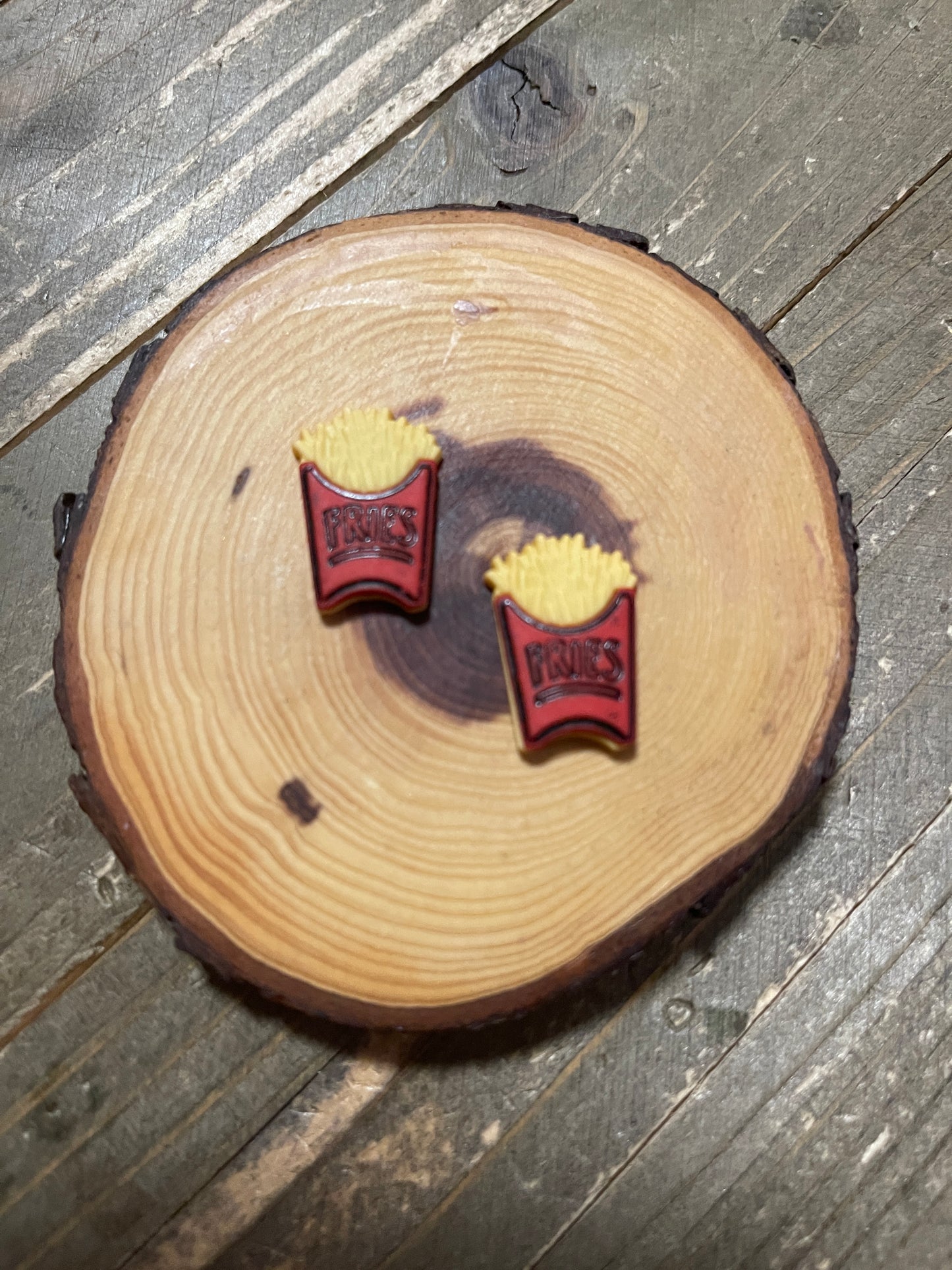 Snack Attack Collection stud Earrings (4 different snacks)Pink tiful of LOVE