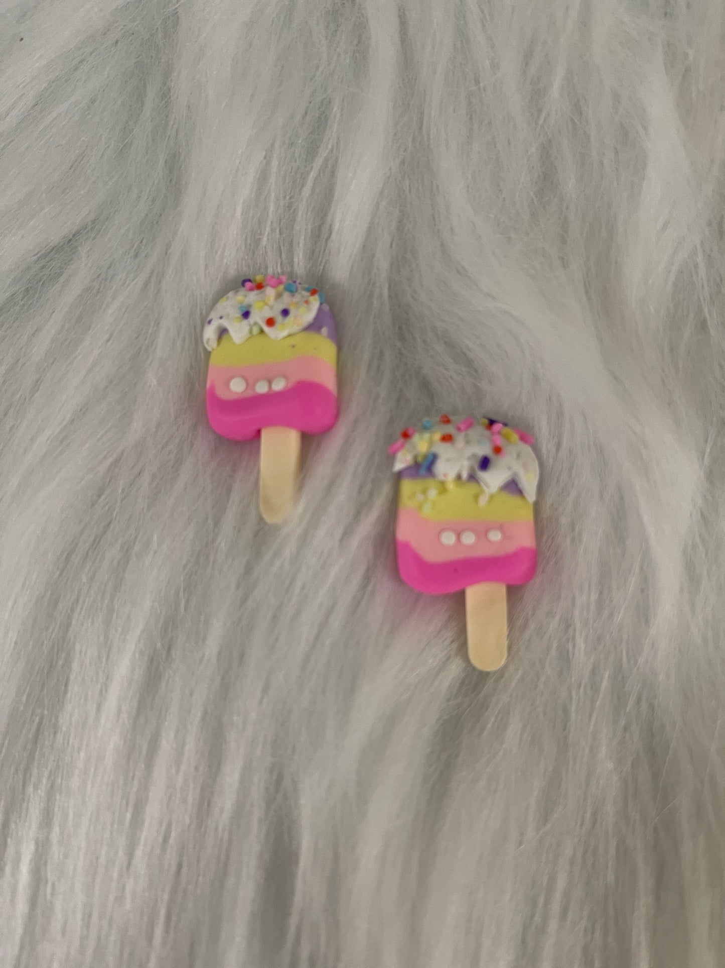 Glitter Ice Cream Treats Post Earrings (6 to choose from)Pink tiful of LOVE