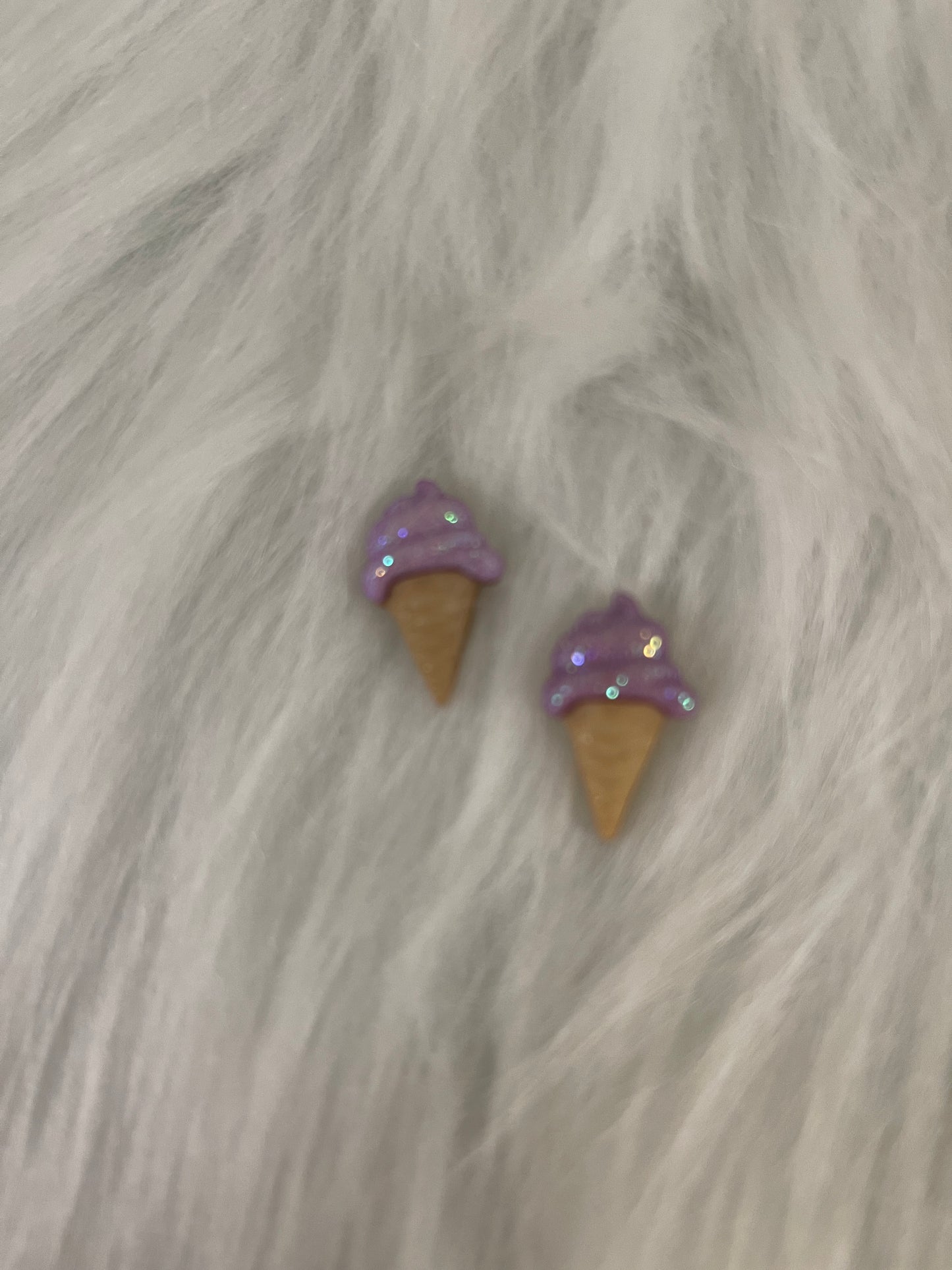 Glitter Ice Cream Treats Post Earrings (6 to choose from)Pink tiful of LOVE