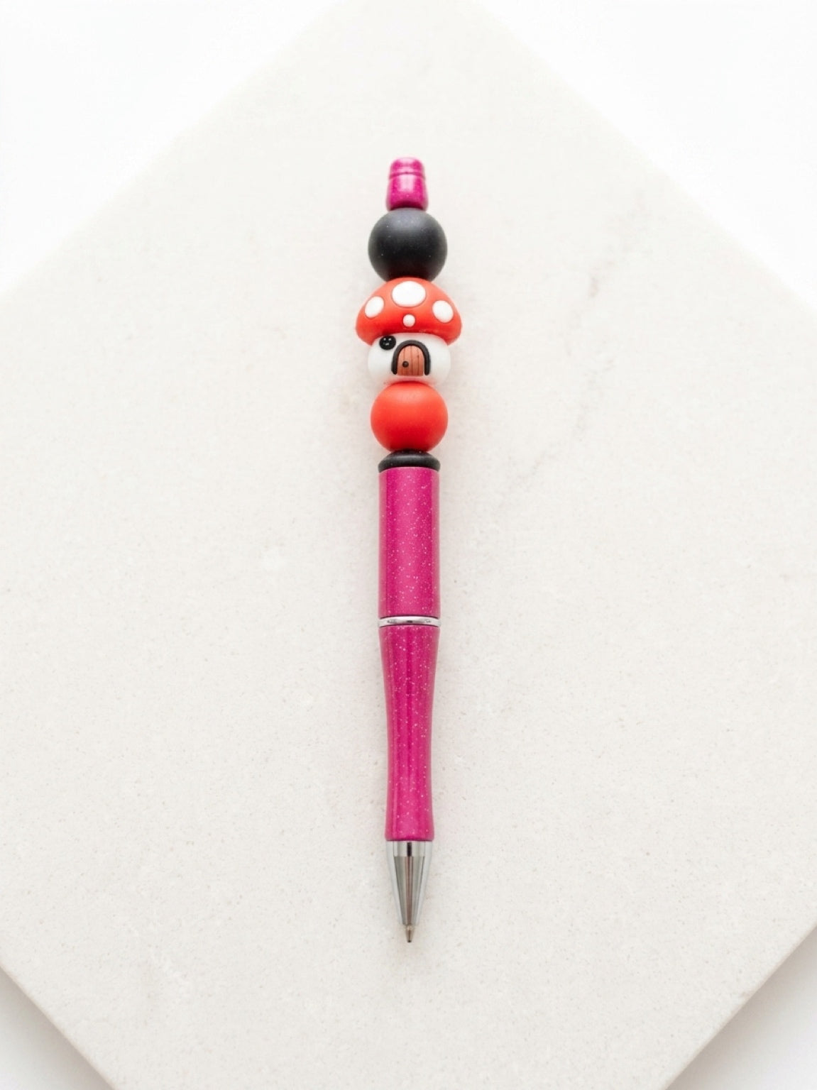 Mushroom Beaded Pen