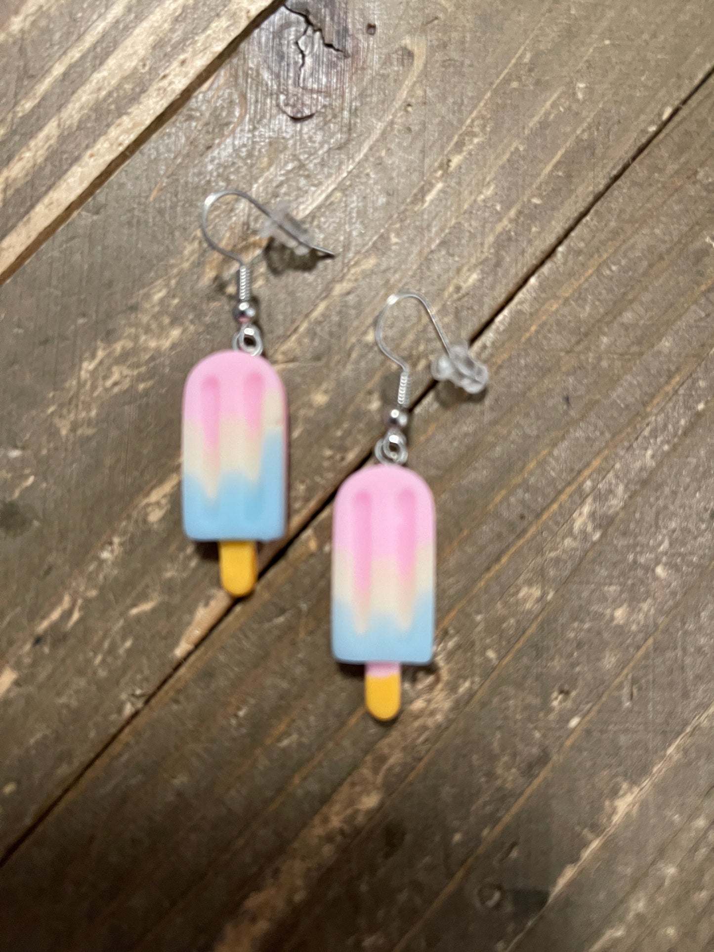 Popsicle Wire EarringsPink tiful of LOVE