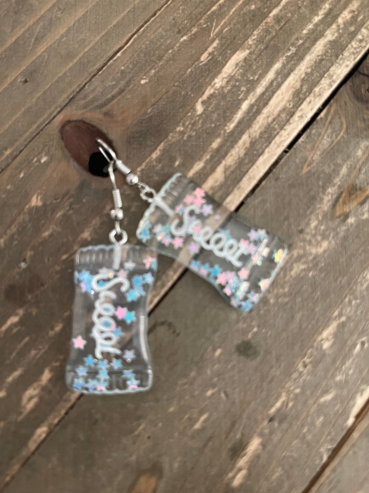Sweet Candy Wire EarringsPink tiful of LOVE
