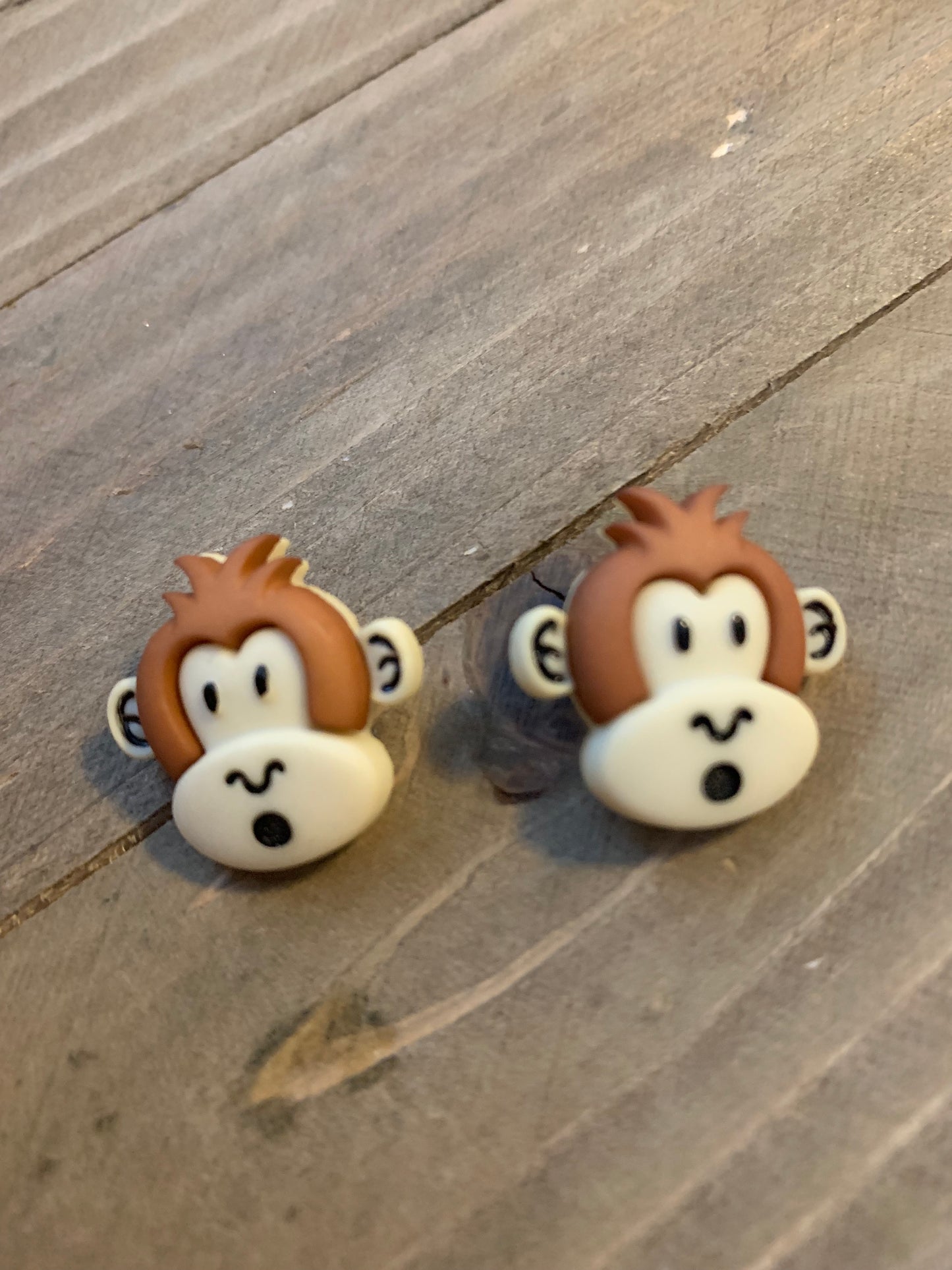 So Silly Monkey Post EarringsPink tiful of LOVE