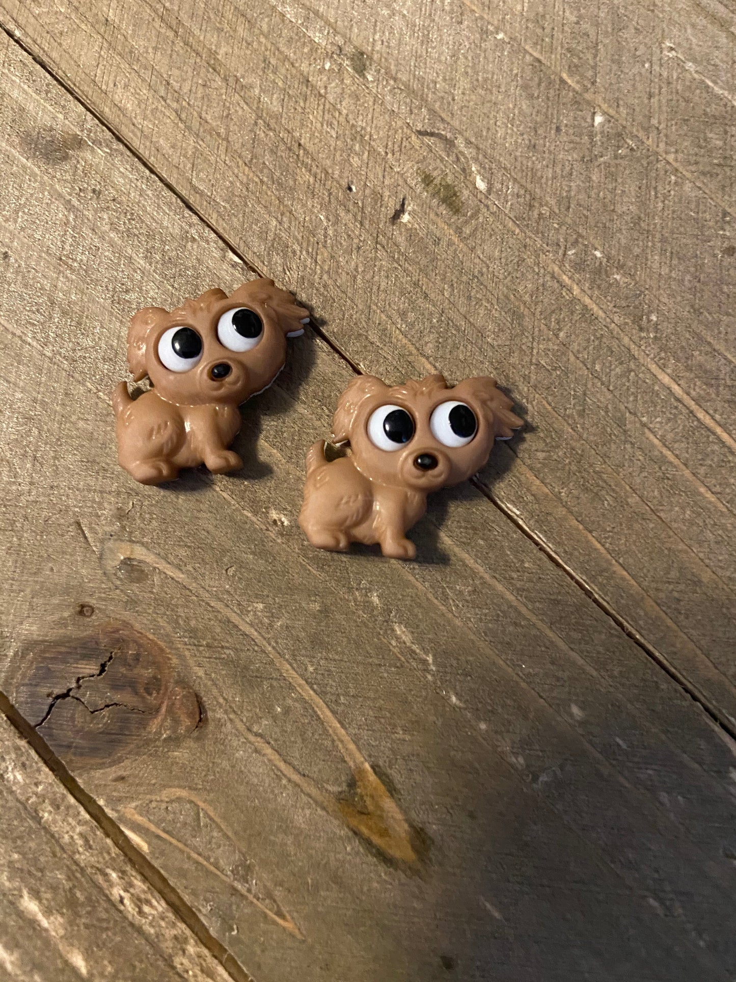 PLAYFUL PUPPIES Post Earrings (5 different puppies)Pink tiful of LOVE