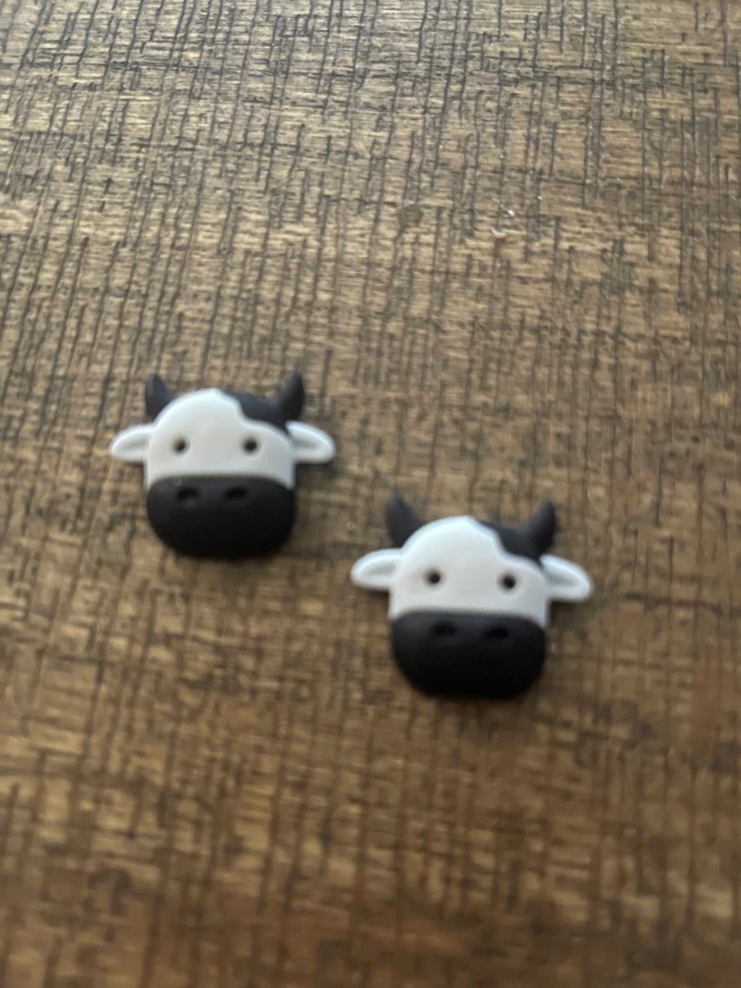 Cow head Post EarringsPink tiful of LOVE