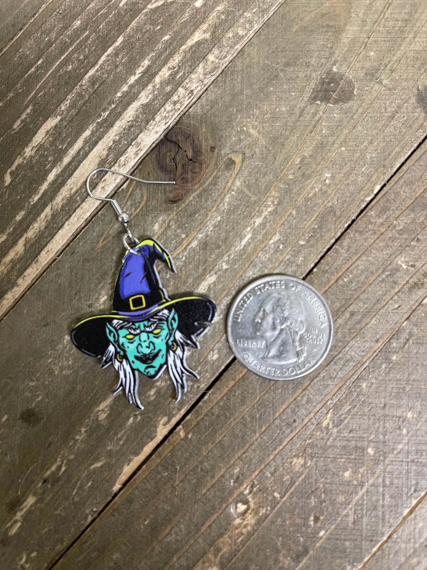 Scary Halloween Collection Wire Earrings (5 scary ones to choose)Pink tiful of LOVE