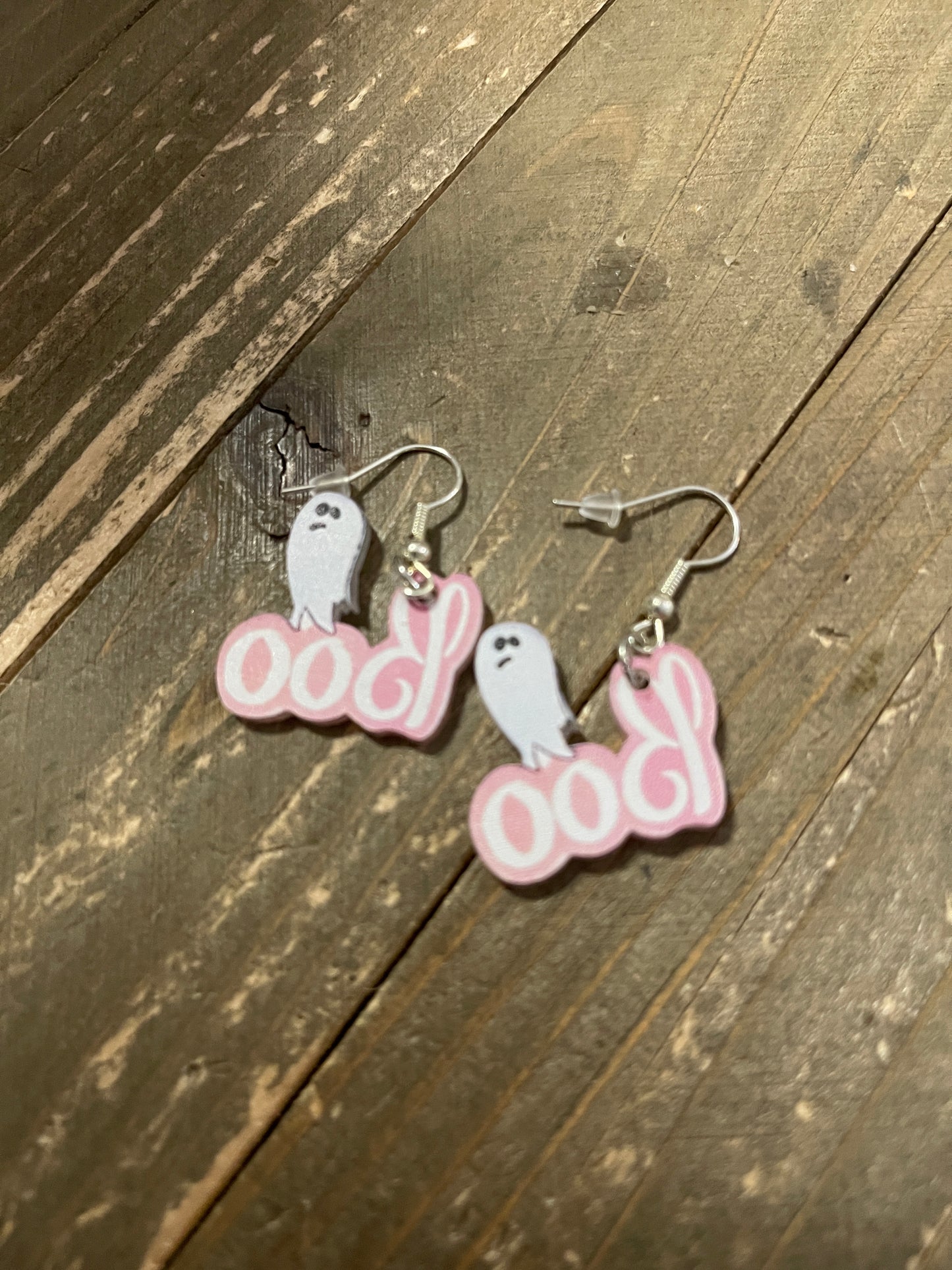 Boo & Ghost dangle EarringsPink tiful of LOVE