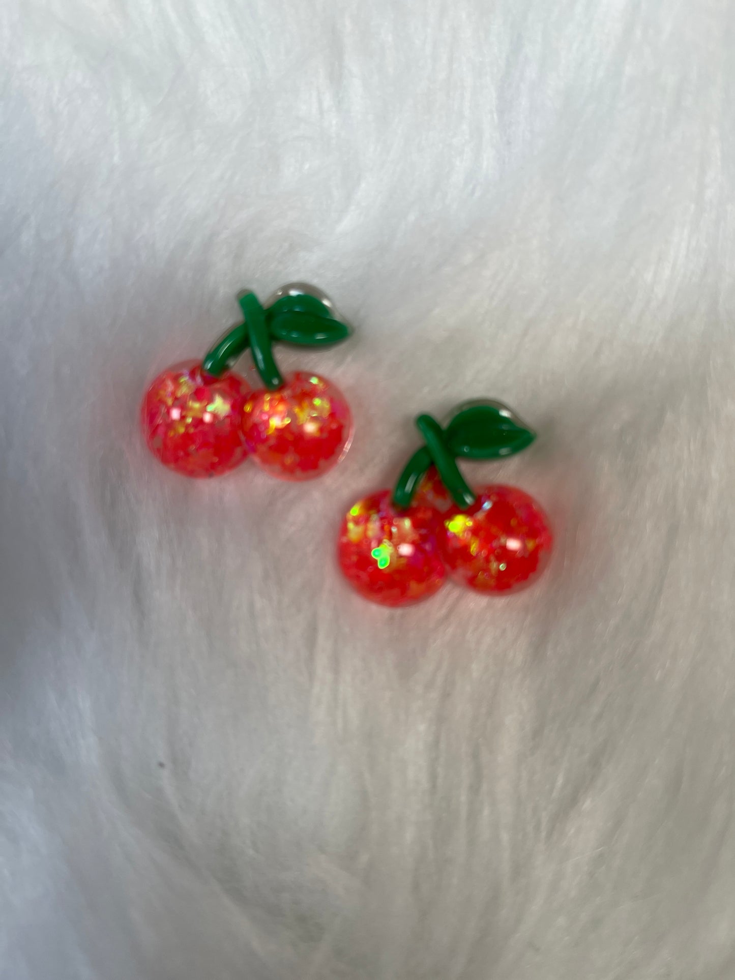 Shimmer CheryPost EarringsPink tiful of LOVE