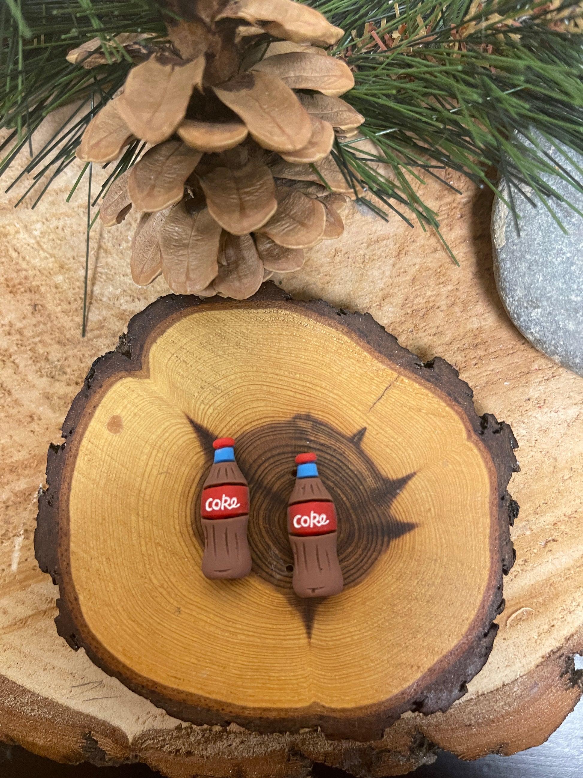 Party Food Stud Earring (6 snacks to choose)Pink tiful of LOVE