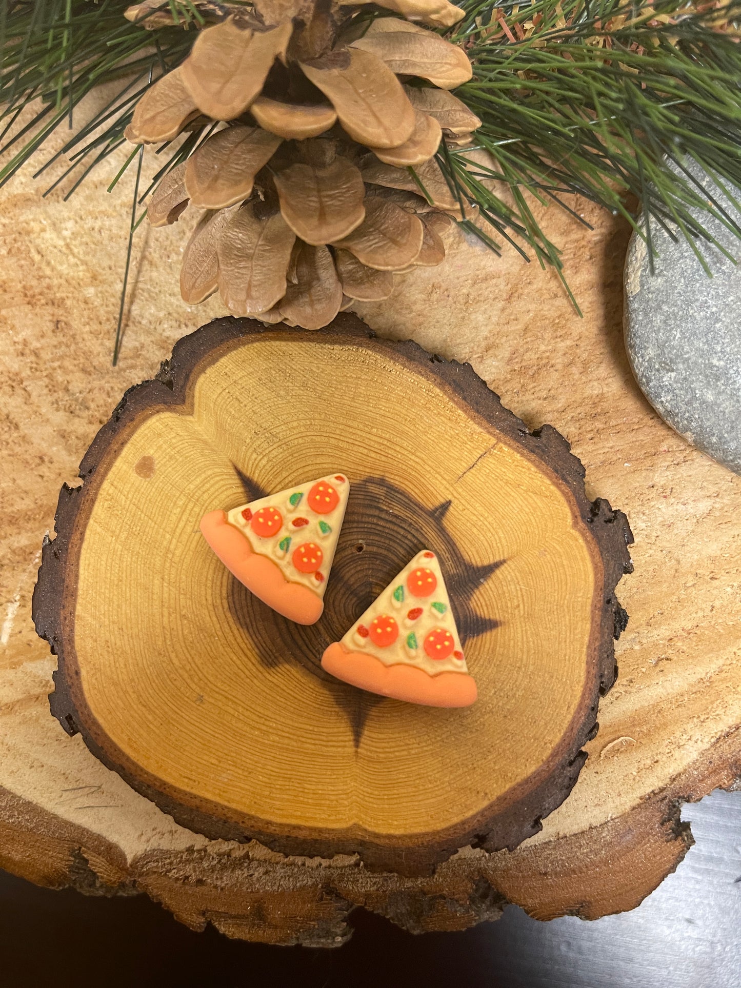 Party Food Stud Earring (6 snacks to choose)Pink tiful of LOVE