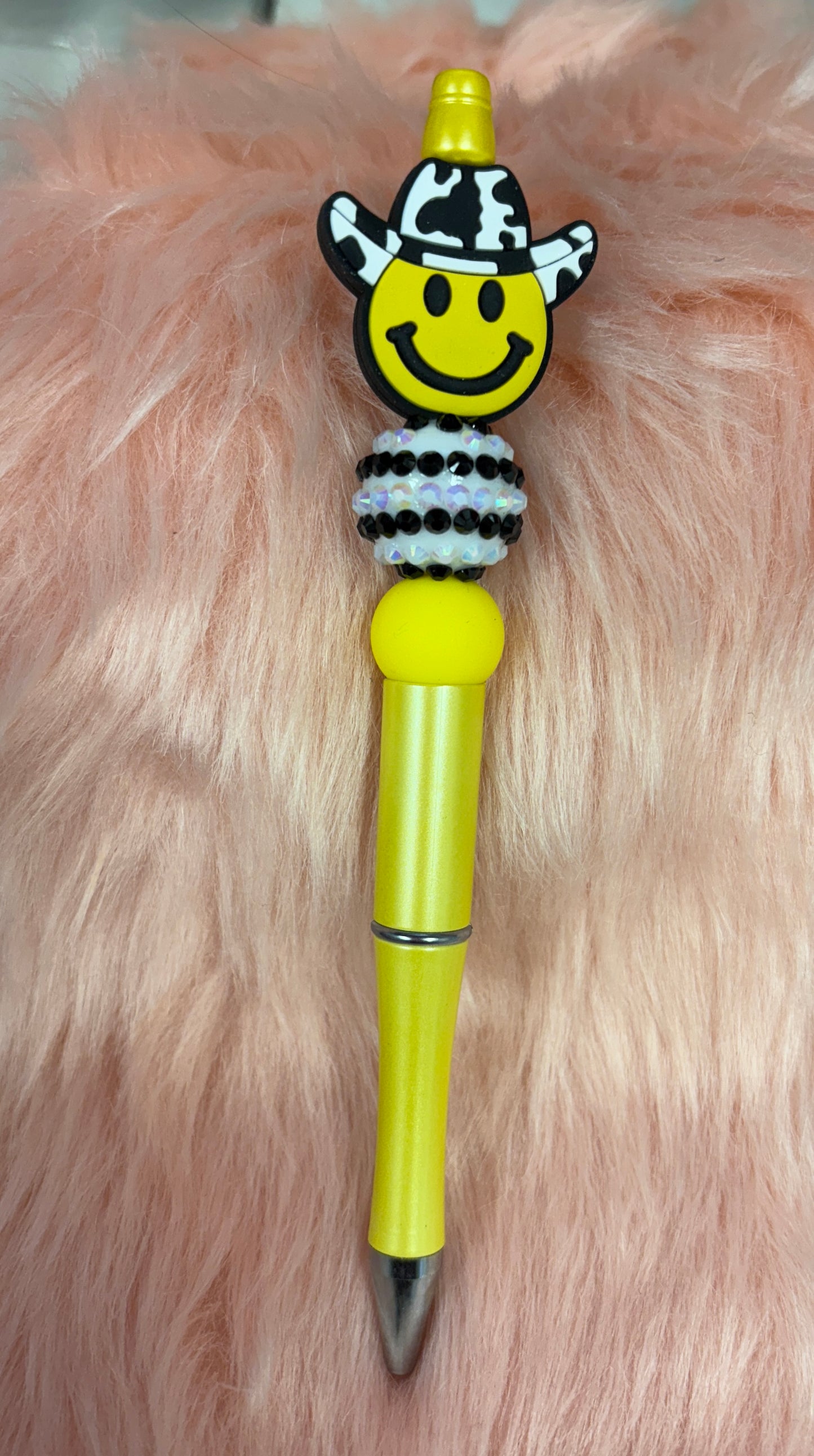 Cowboy Smiley Face Pen