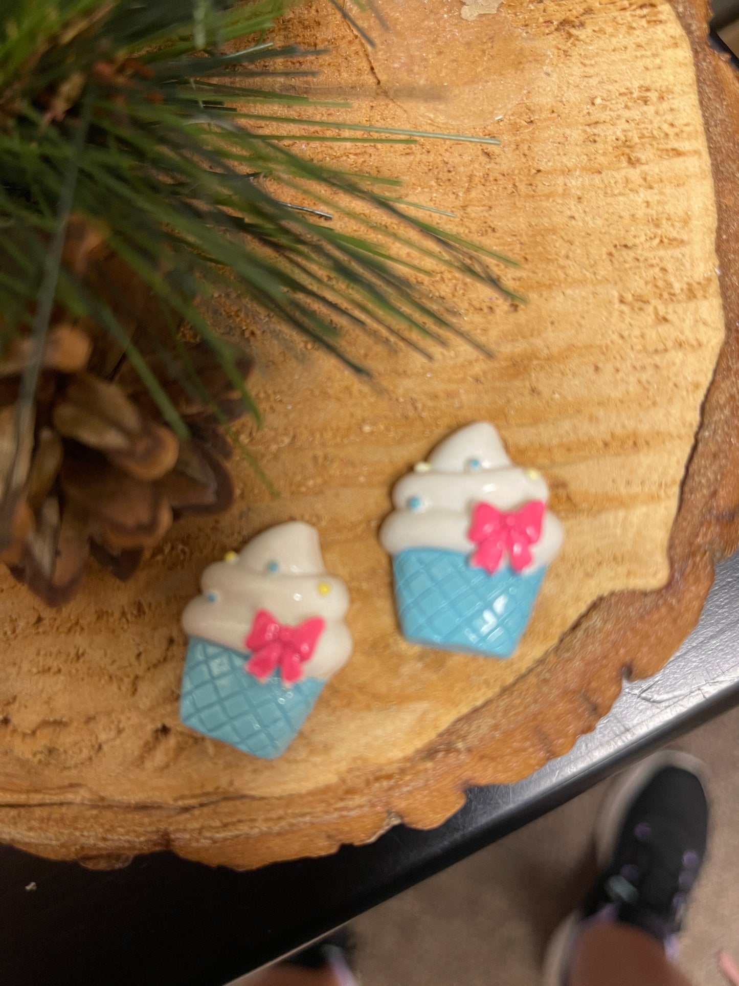 Sprinkle Cupcake Earrings (6 colors to choose from)Pink tiful of LOVE