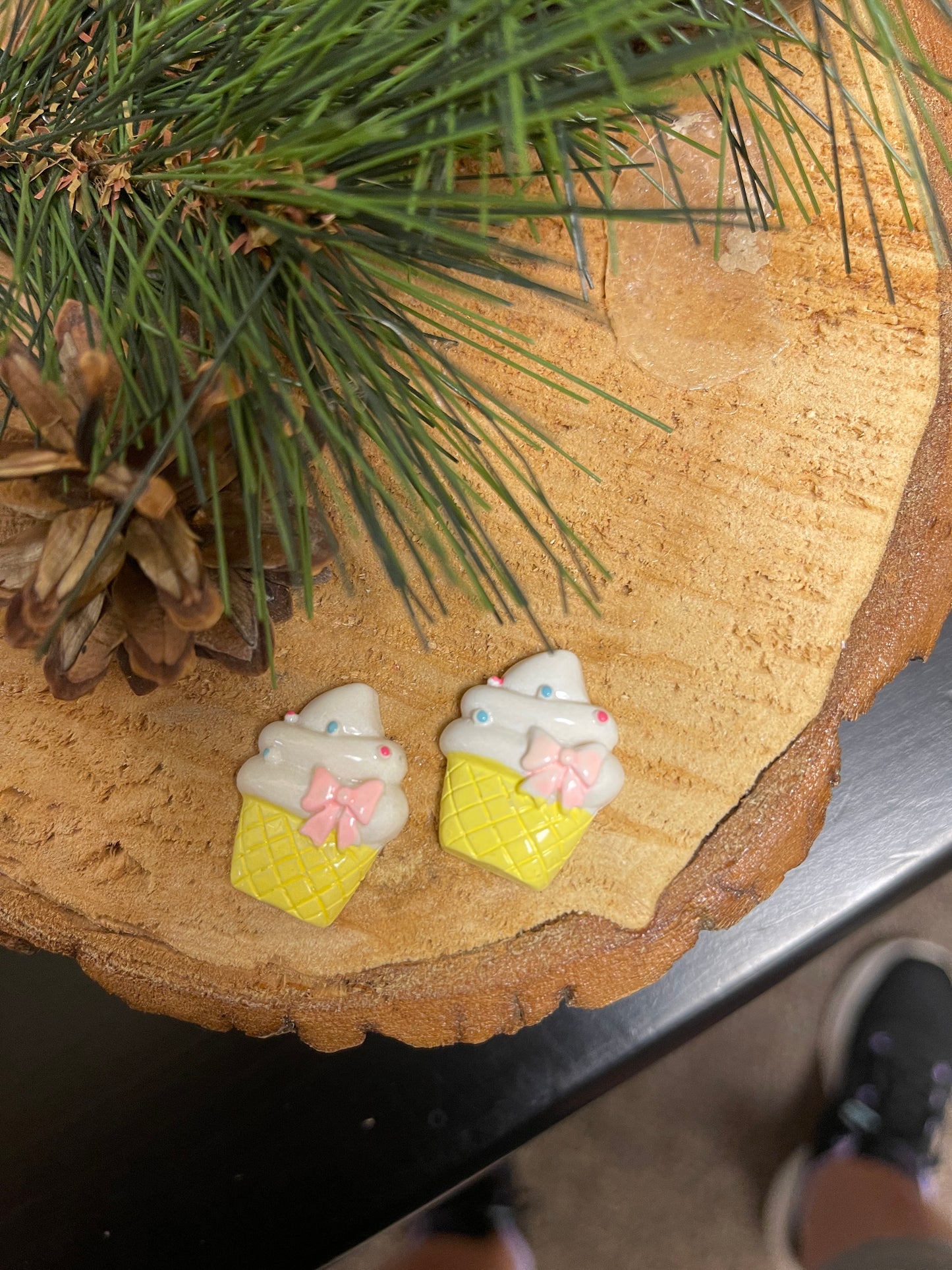 Sprinkle Cupcake Earrings (6 colors to choose from)Pink tiful of LOVE