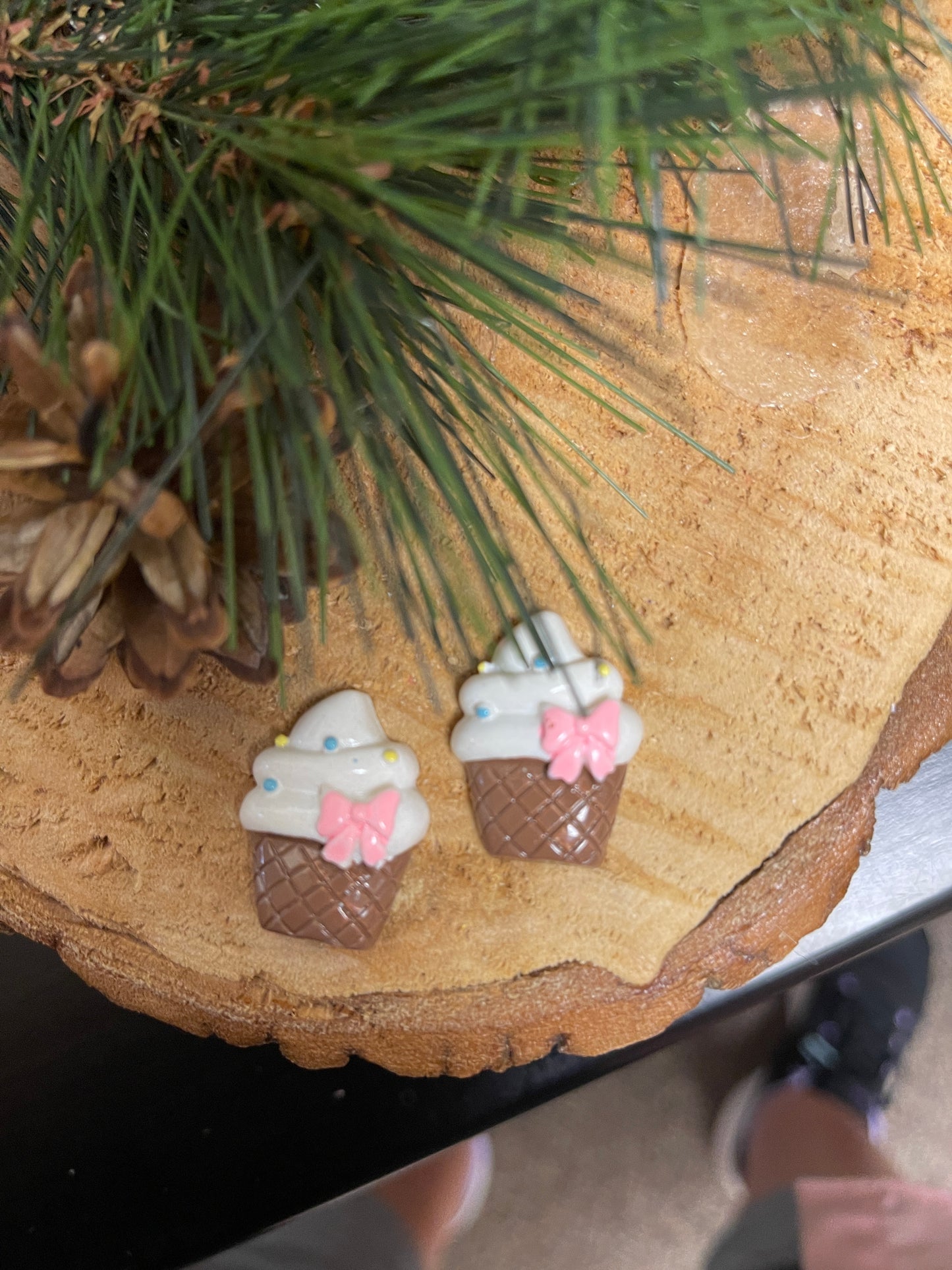 Sprinkle Cupcake Earrings (6 colors to choose from)Pink tiful of LOVE
